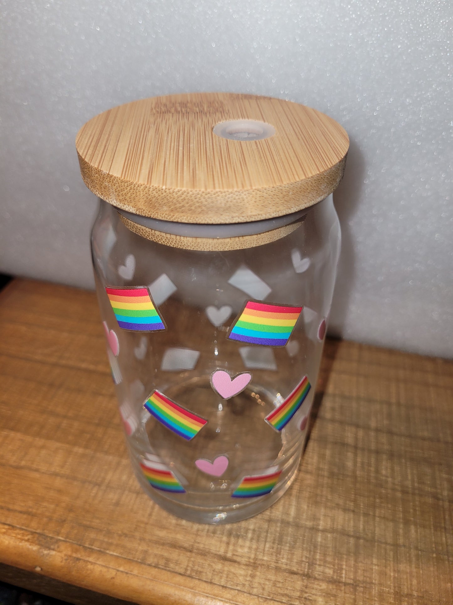 Pride Glass Cup - 16 oz