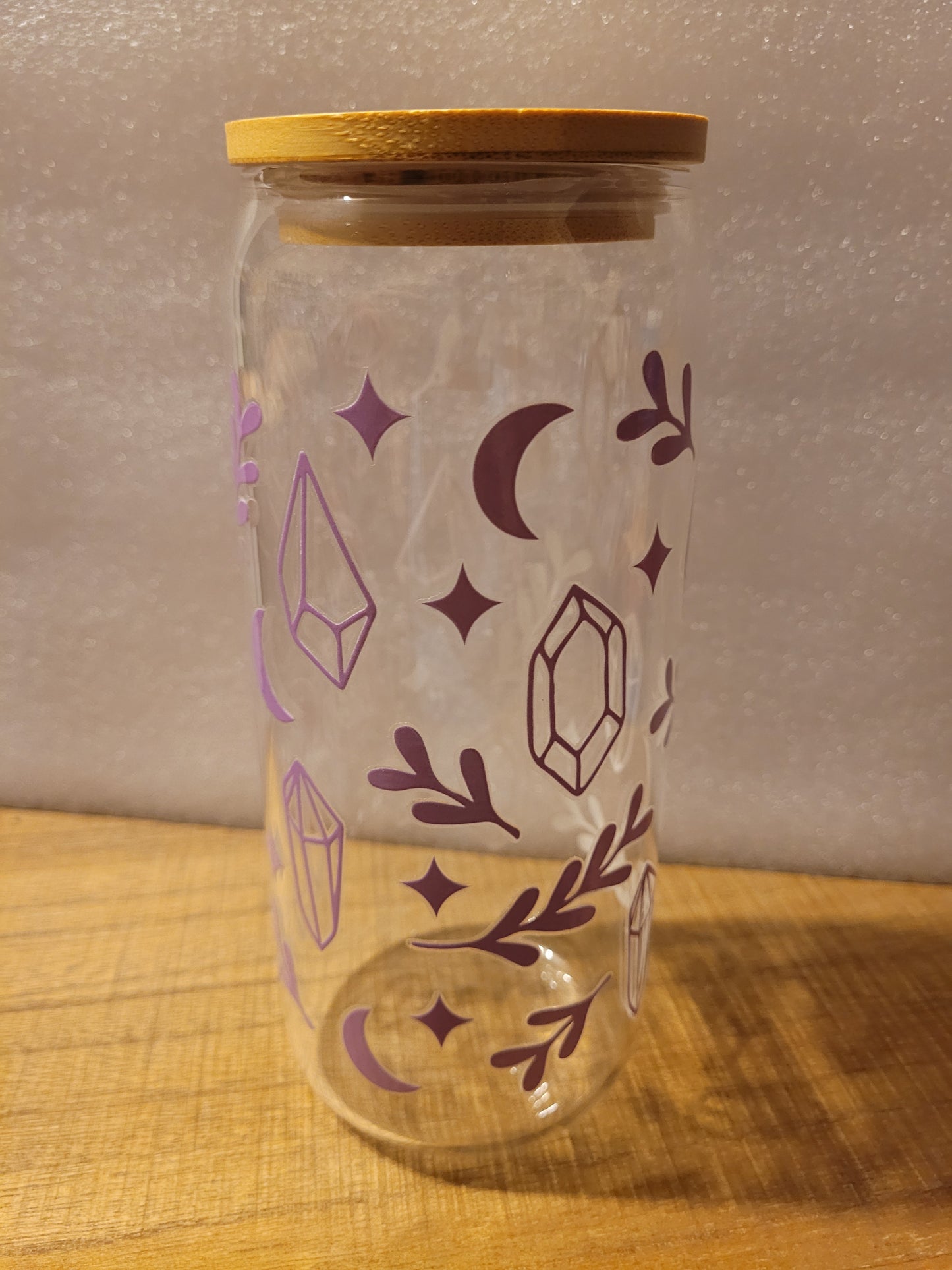 Purple Magic Glass Cup - 20 oz