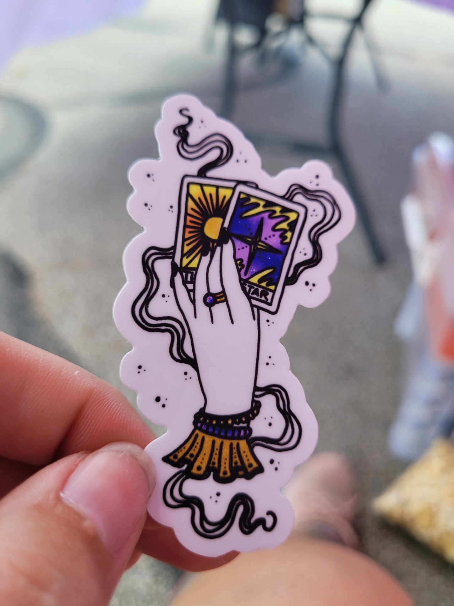 Trust the Tarot Sticker