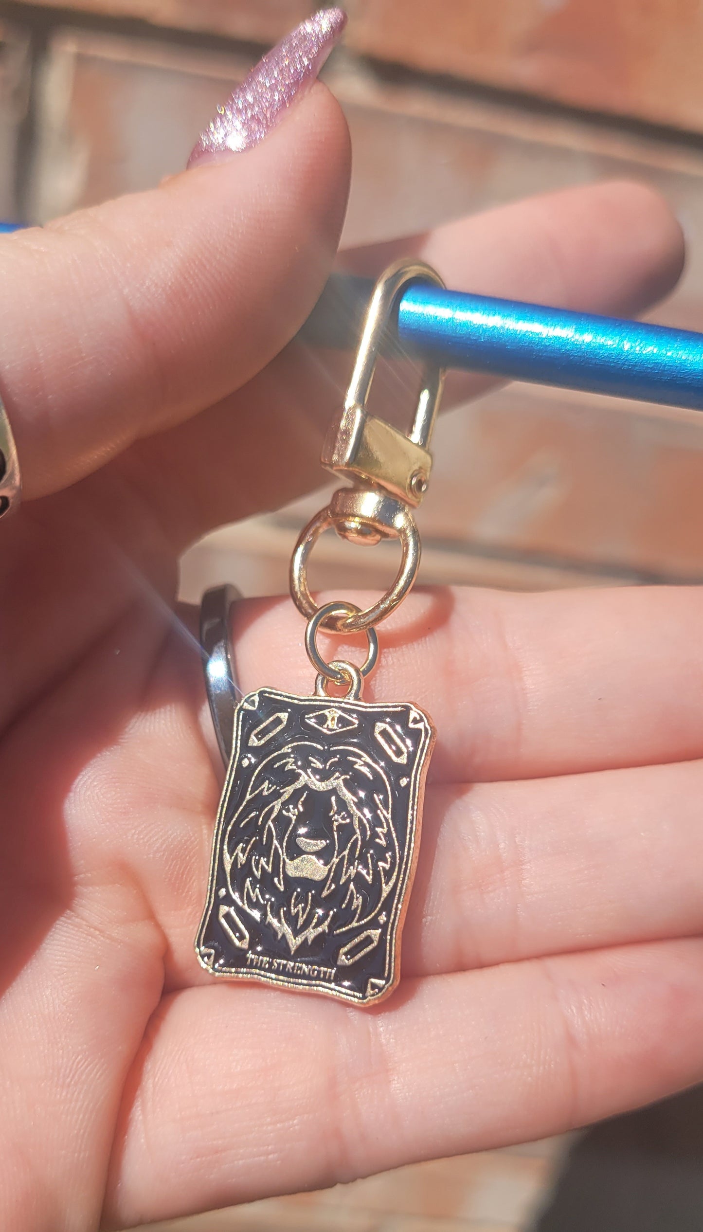 Tarot Card Key Chain