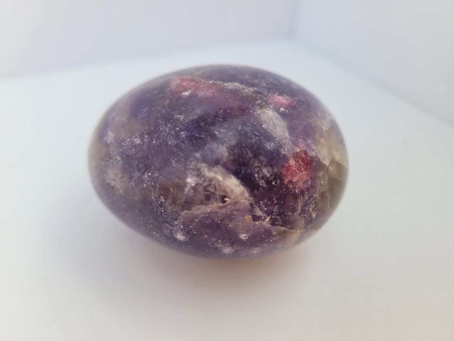 Lepidolite Palm Stone (Large)