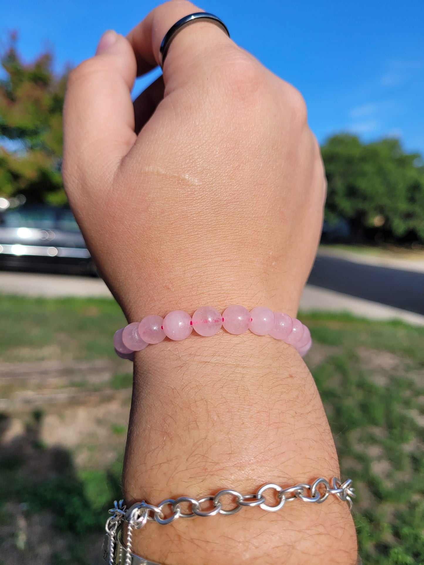 Rose Quartz Bracelet