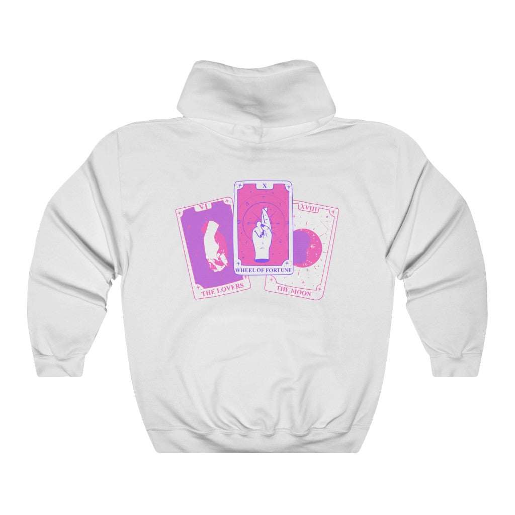 Unisex Hoodie Sweatshirt in the design Crystal Witch