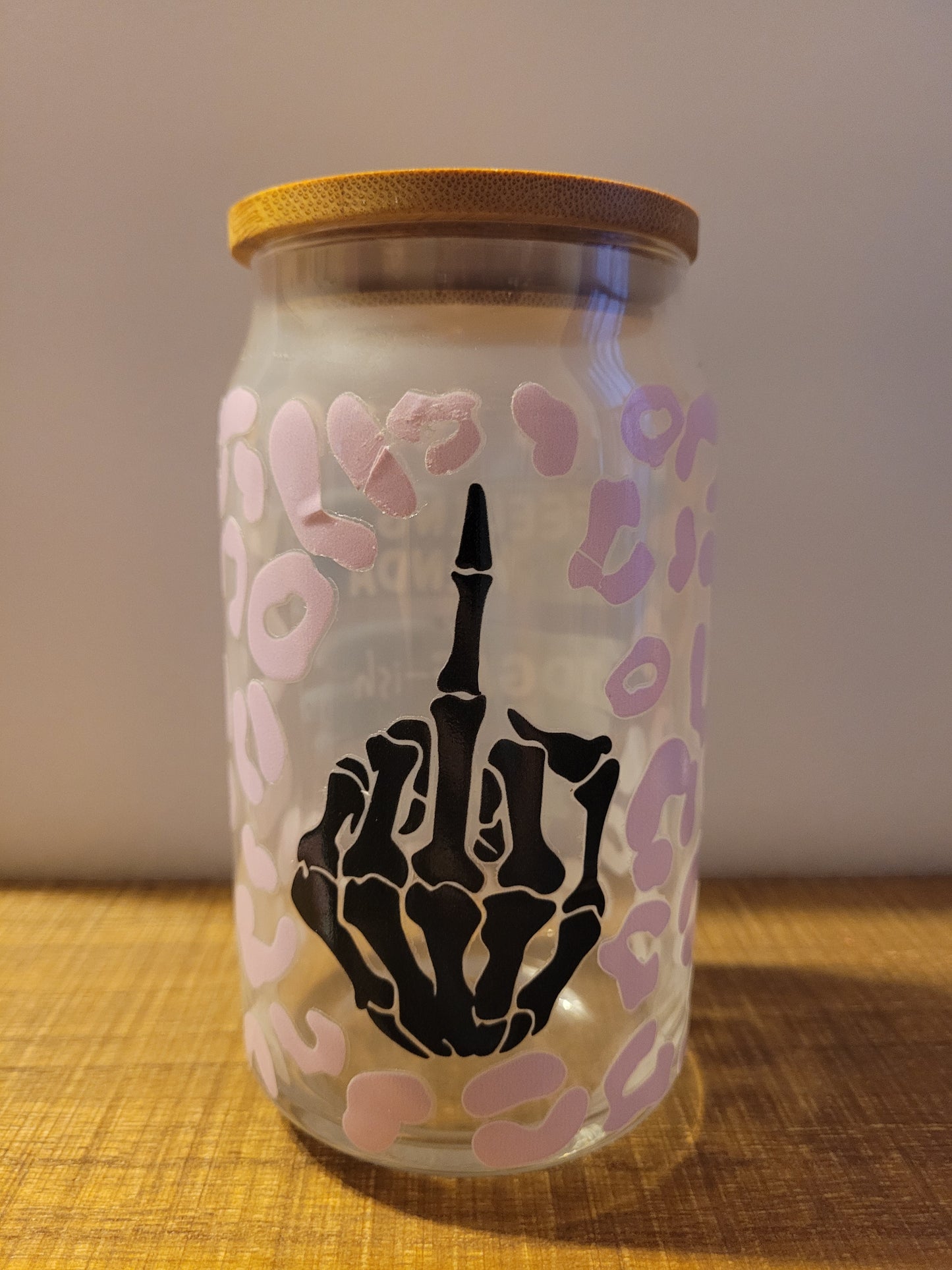 IDGAF-ish Glass Cup - 16 oz