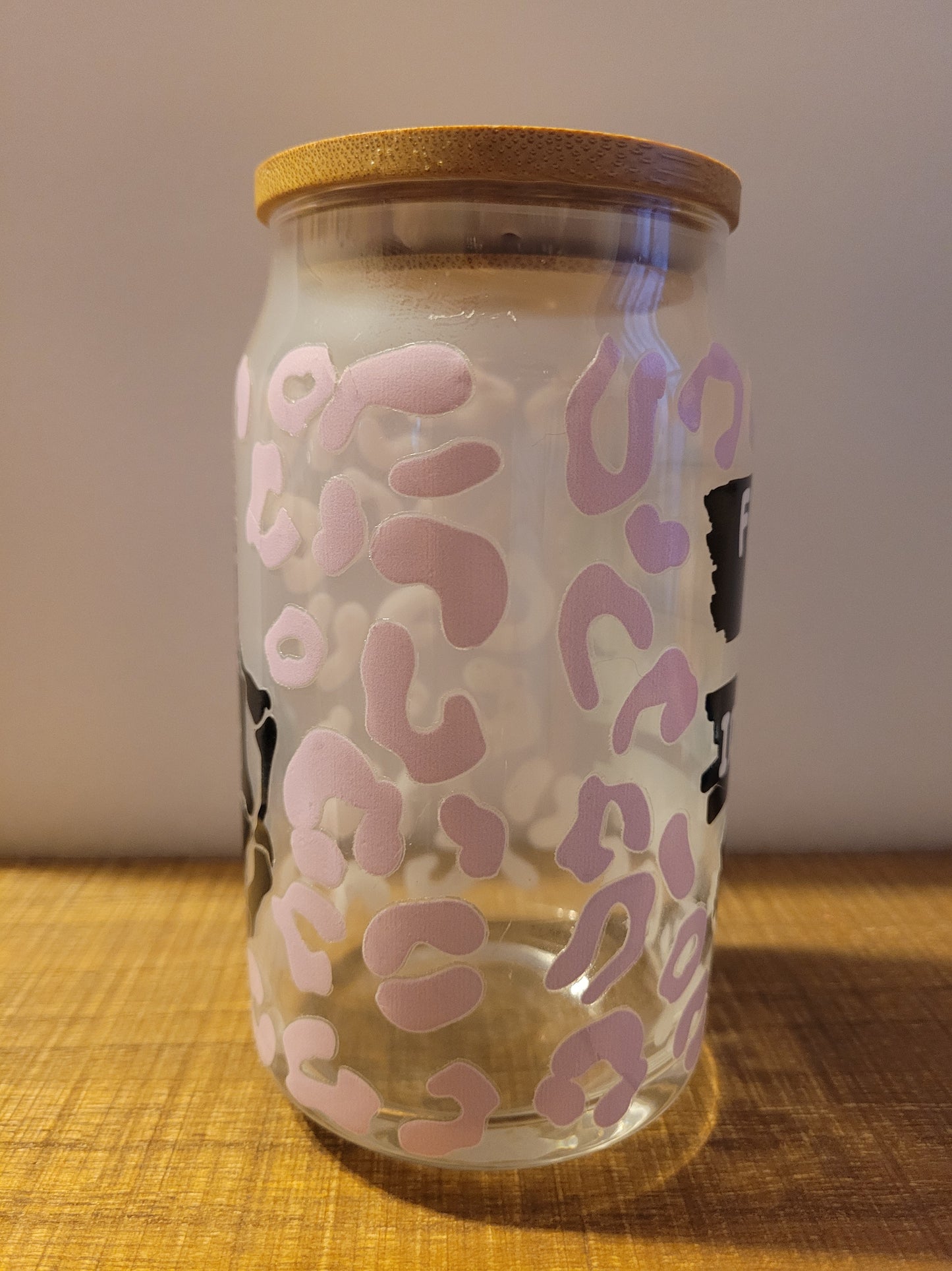 IDGAF-ish Glass Cup - 16 oz