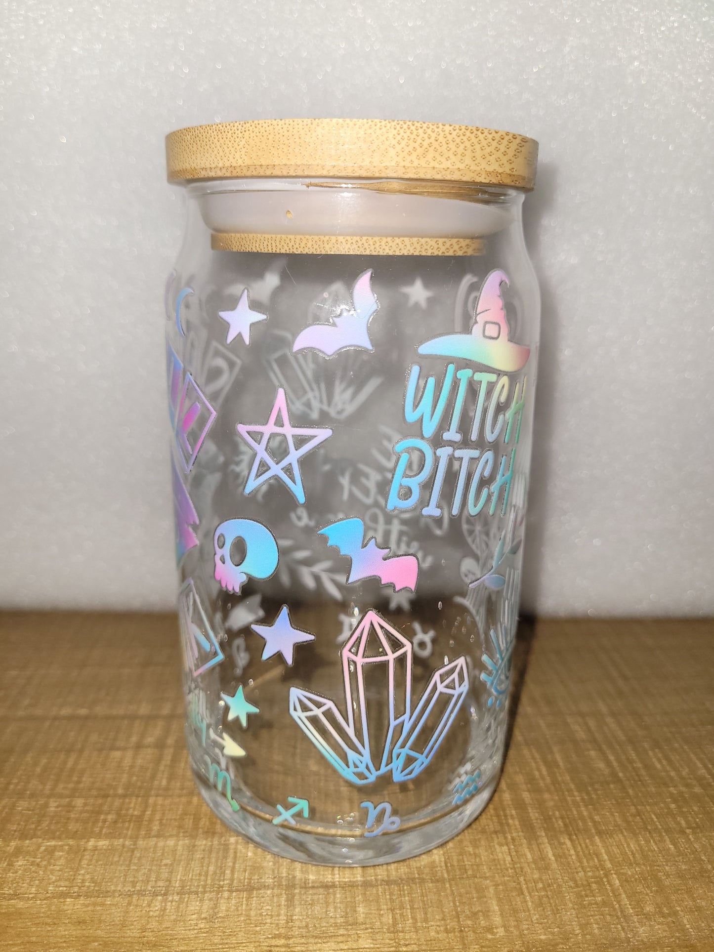 Spell Book Glass Cup - 16 oz