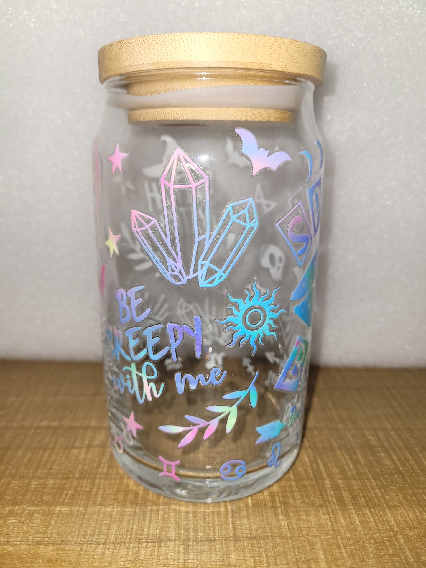 Spell Book Glass Cup - 16 oz