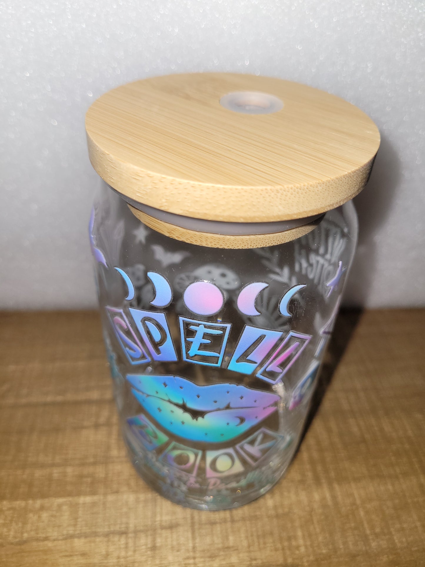 Spell Book Glass Cup - 16 oz