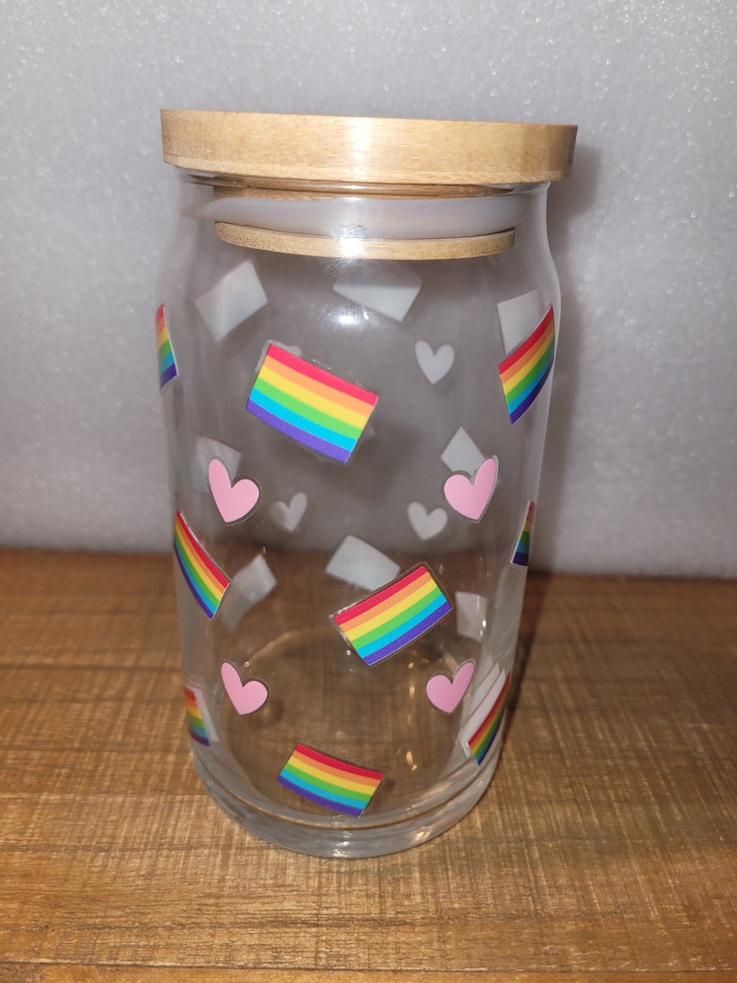 Pride Glass Cup - 16 oz