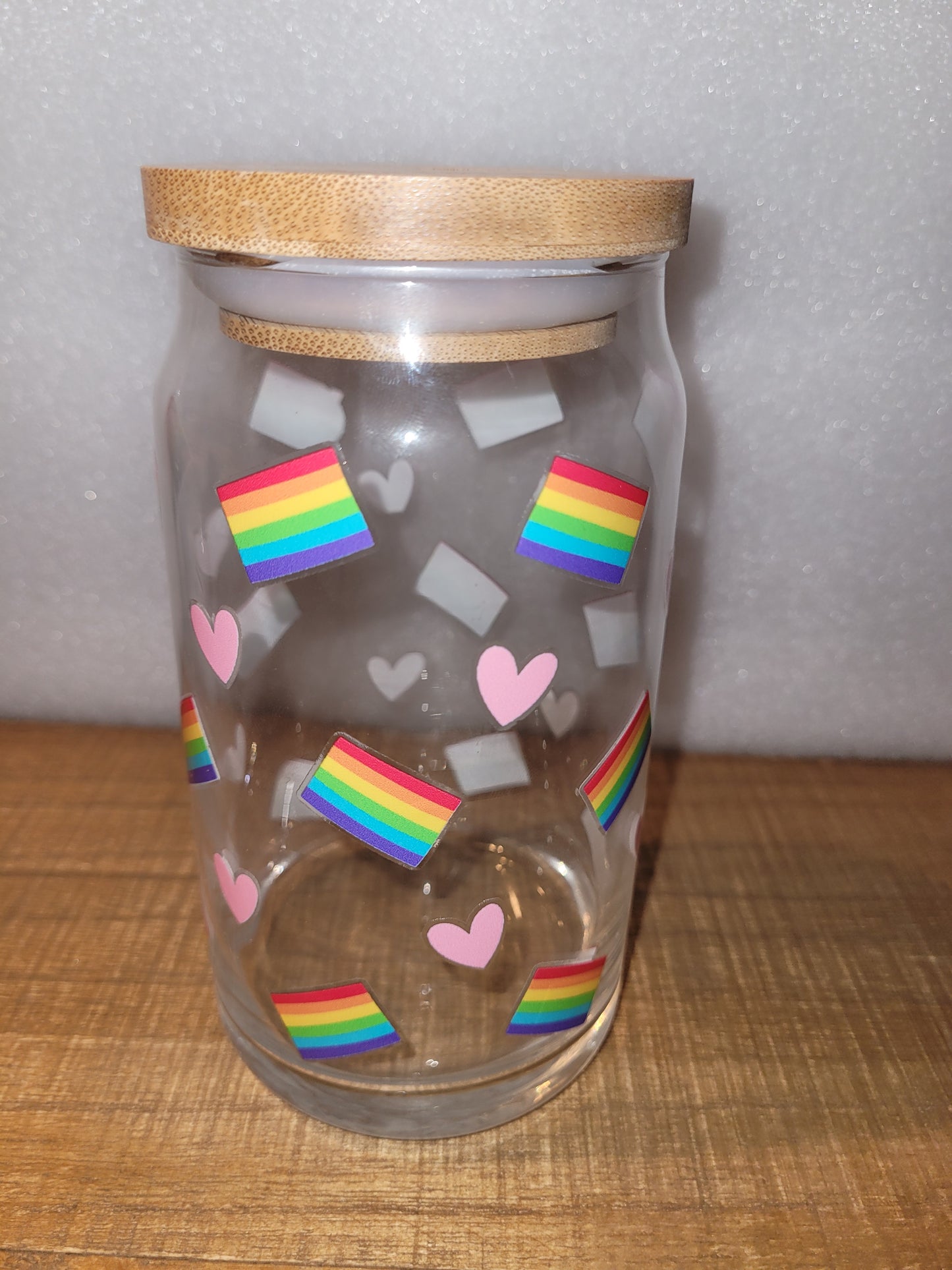 Pride Glass Cup - 16 oz