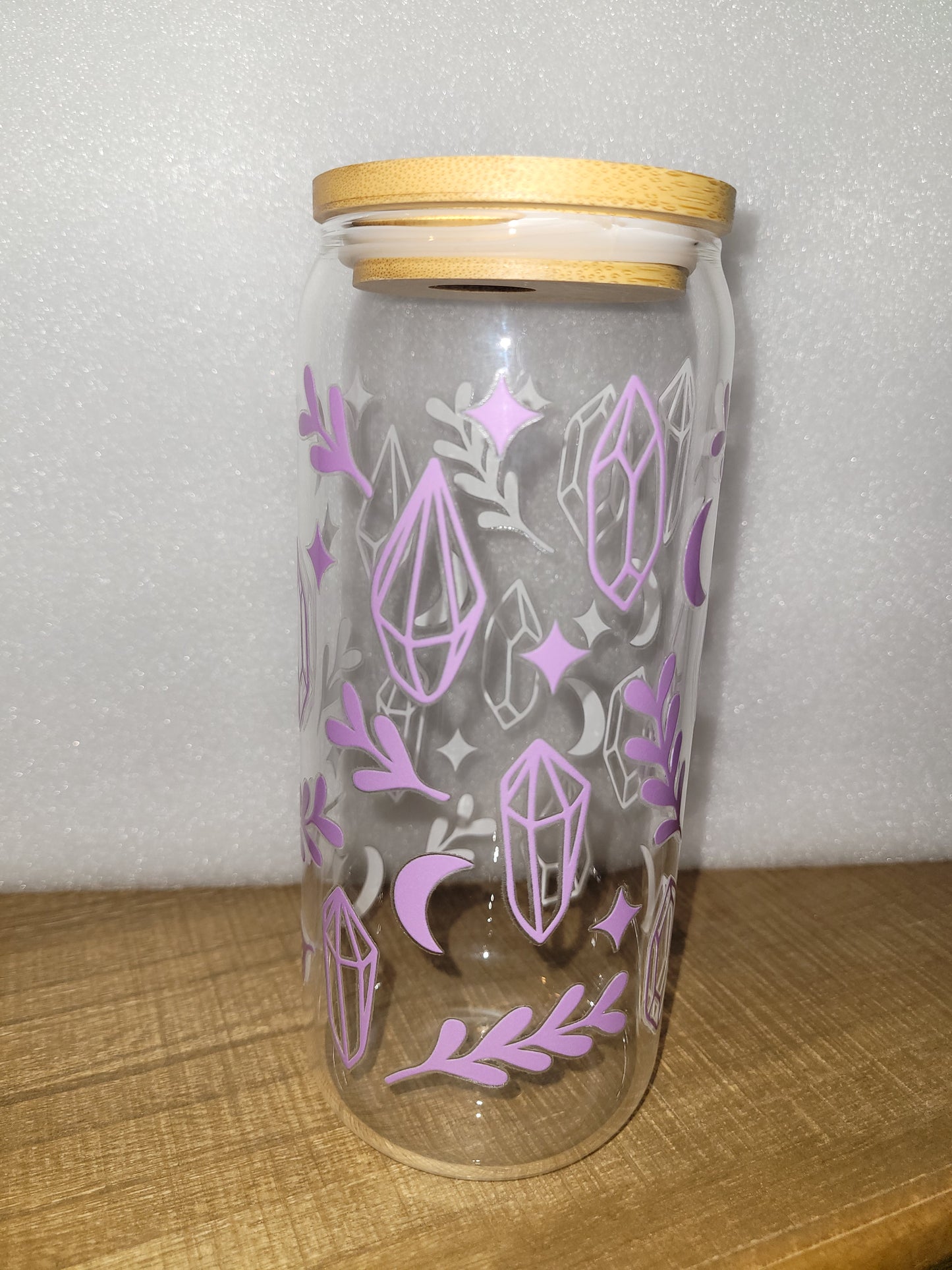 Purple Magic Glass Cup - 20 oz