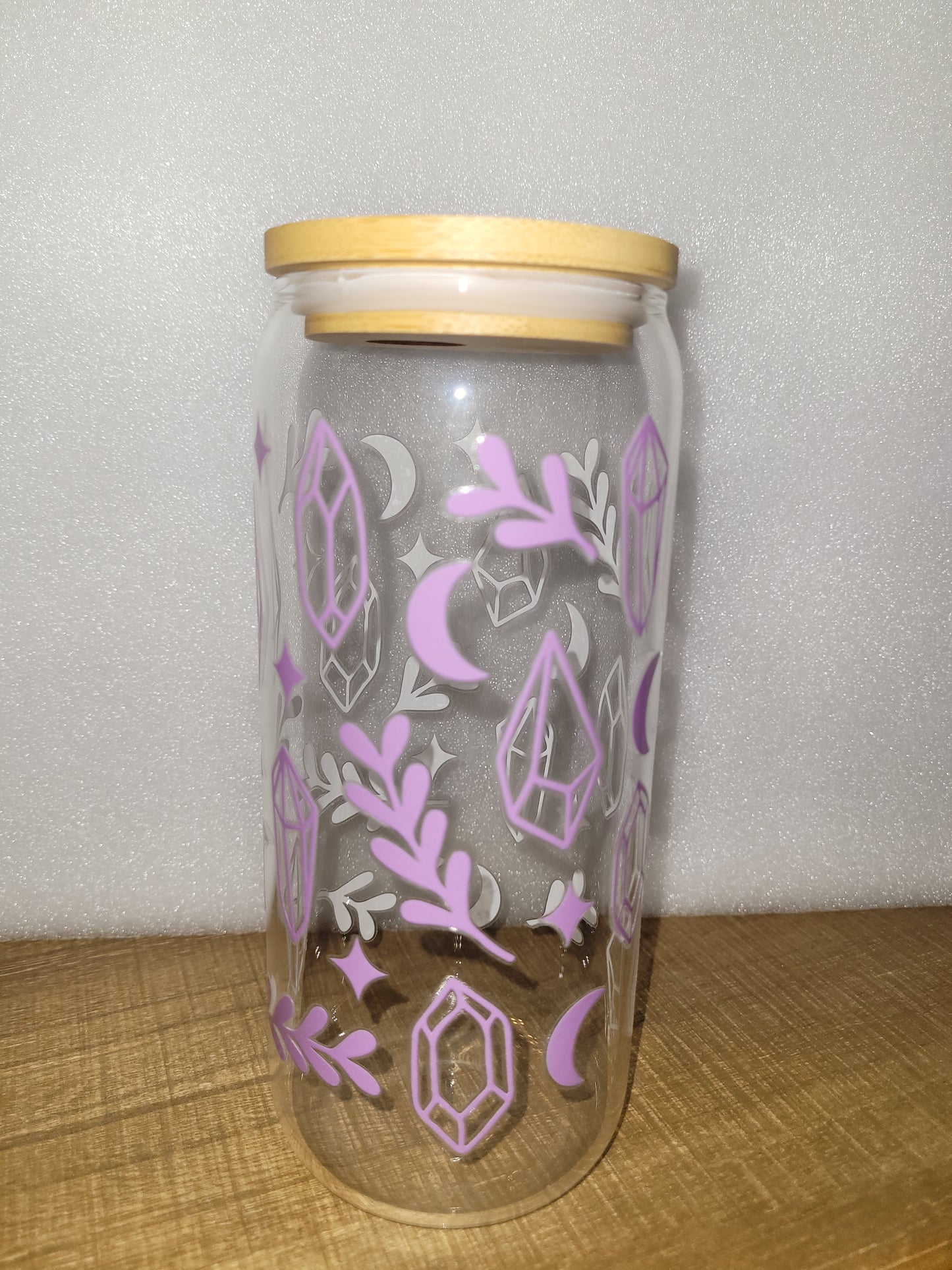 Purple Magic Glass Cup - 20 oz