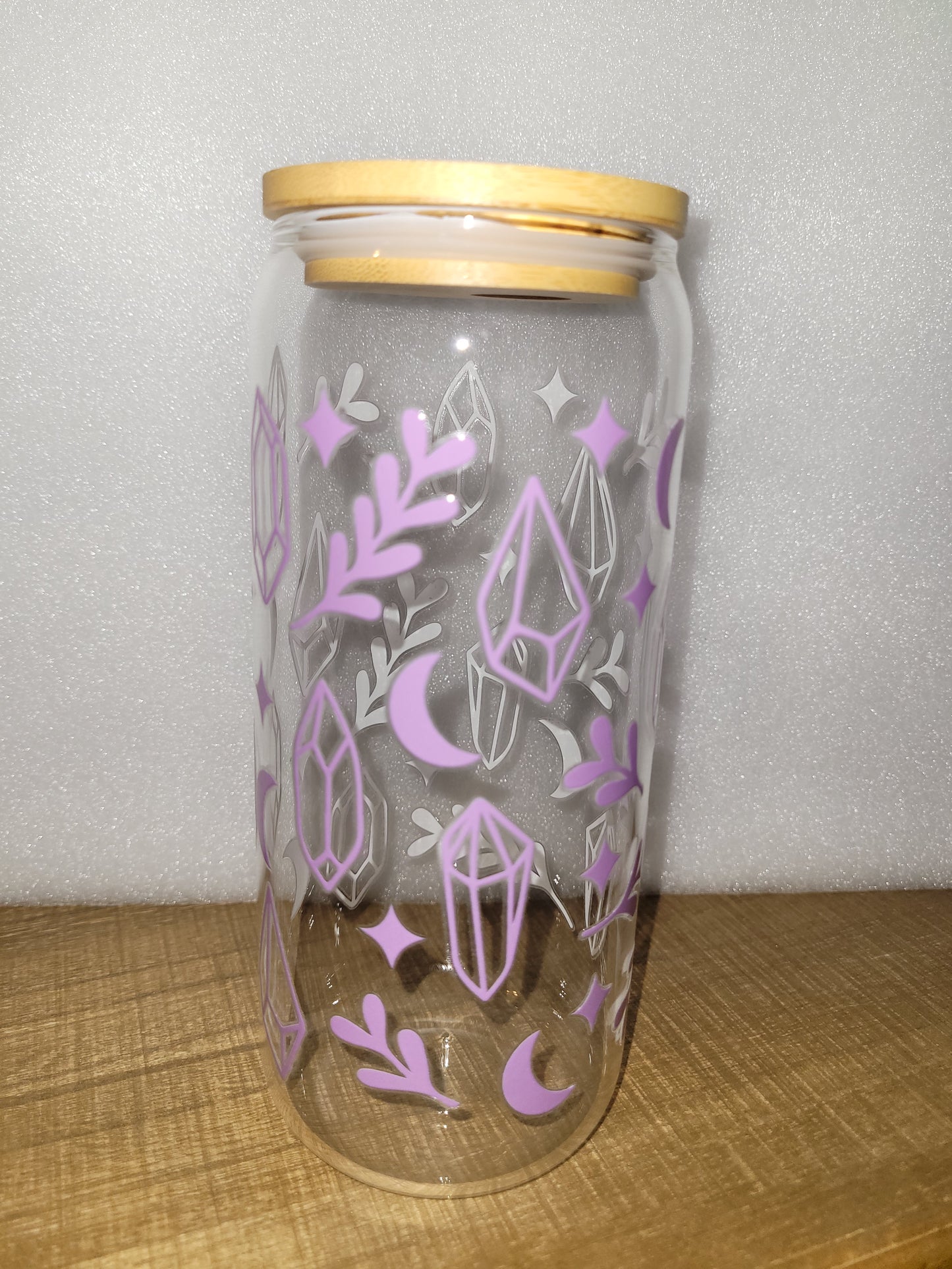 Purple Magic Glass Cup - 20 oz