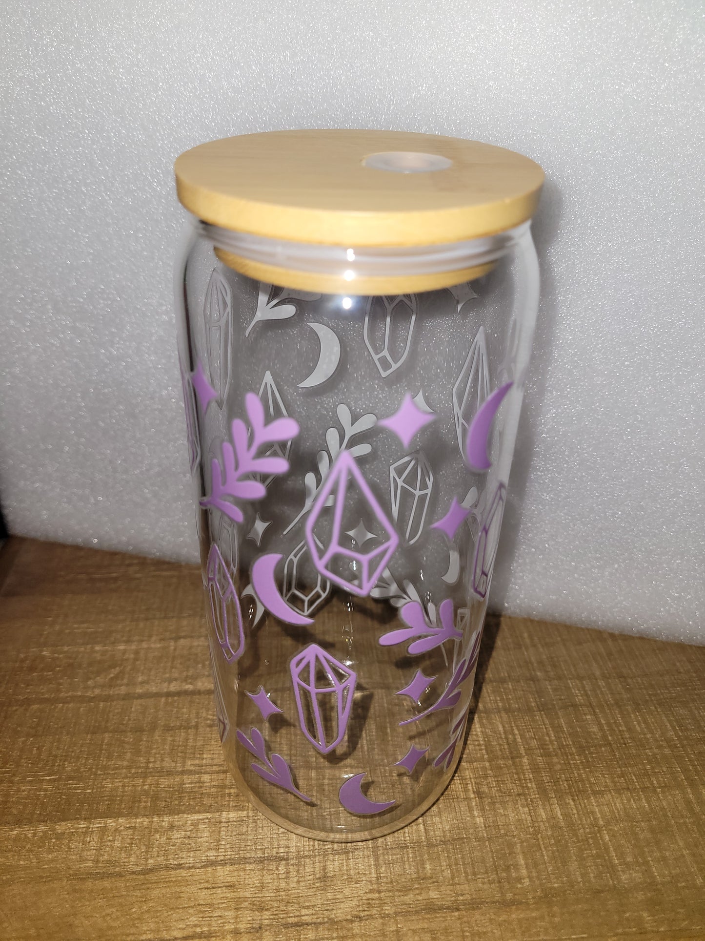 Purple Magic Glass Cup - 20 oz