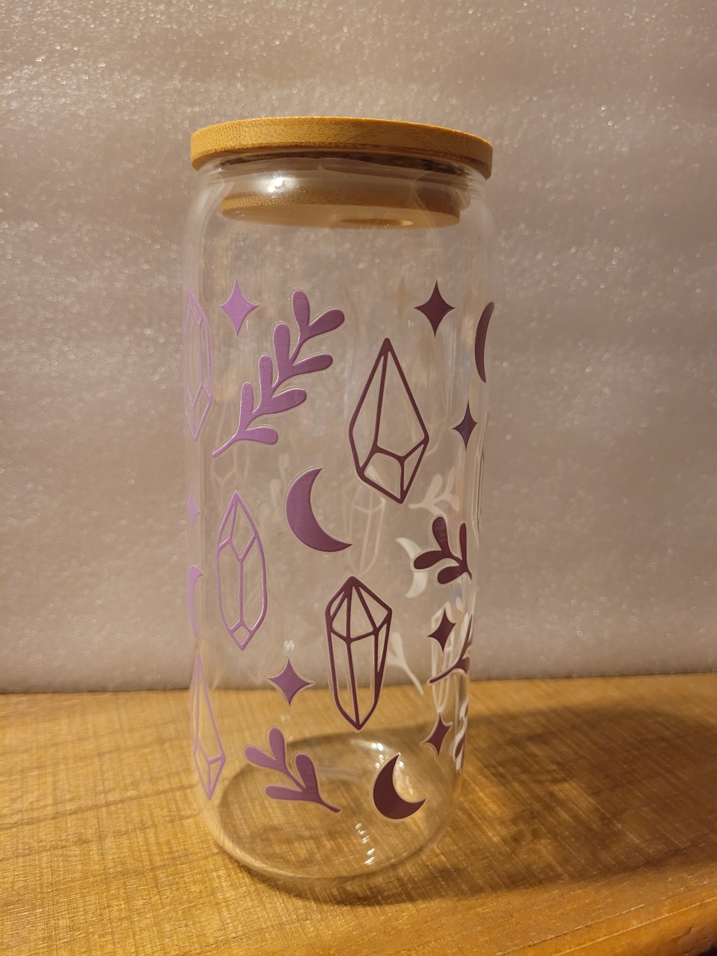 Purple Magic Glass Cup - 20 oz