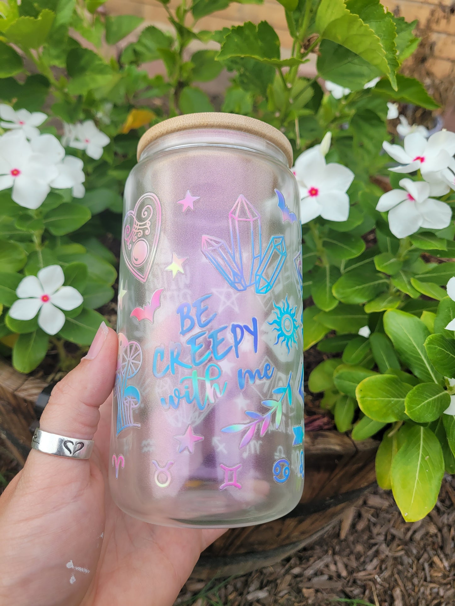 Spell Book Glass Cup - 16 oz