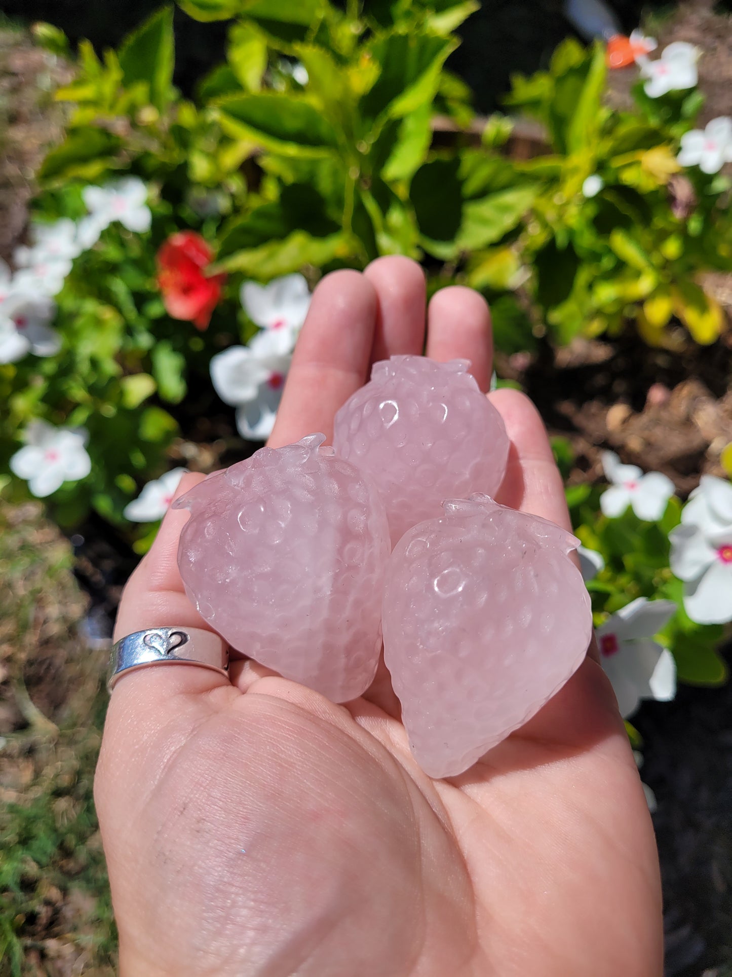 Rose Quartz Strawberries