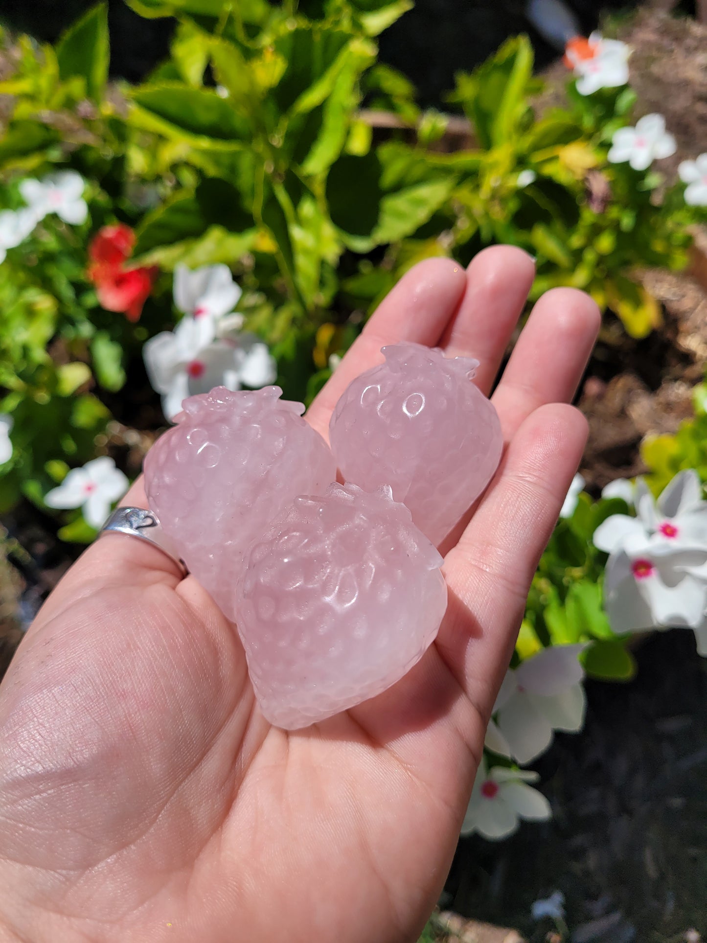 Rose Quartz Strawberries