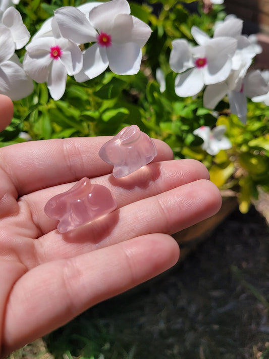 Rose Quartz (Mini) Bunny