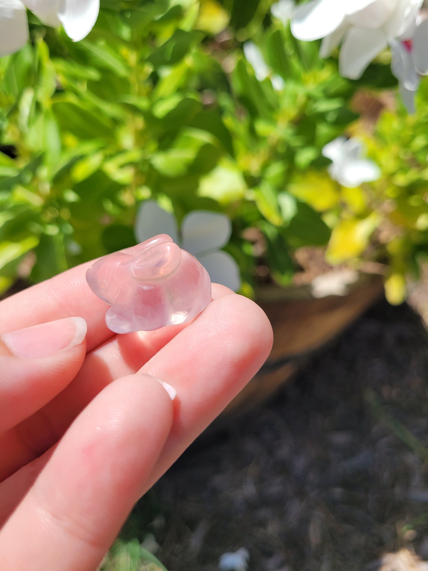 Rose Quartz (Mini) Bunny