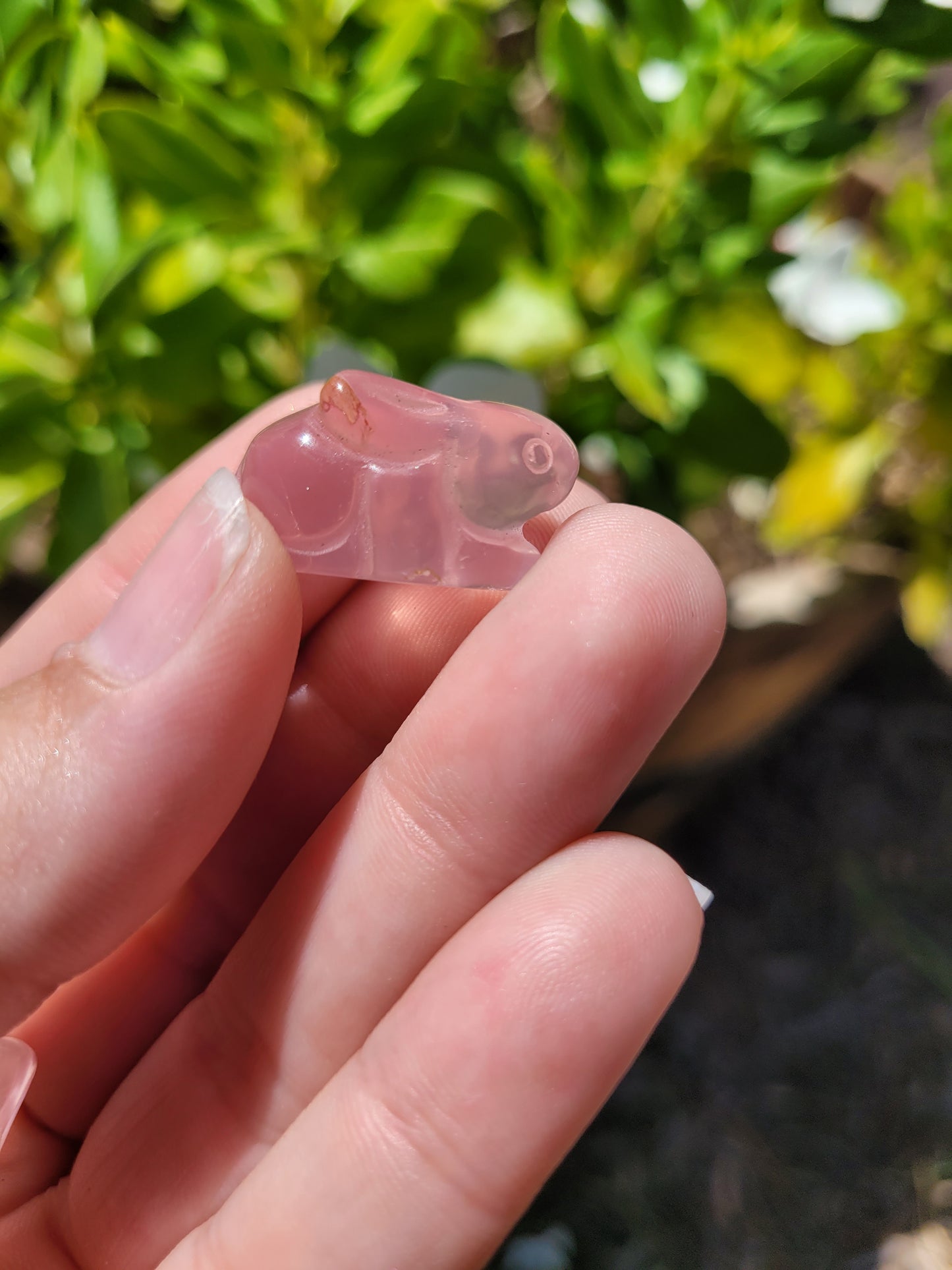 Rose Quartz (Mini) Bunny