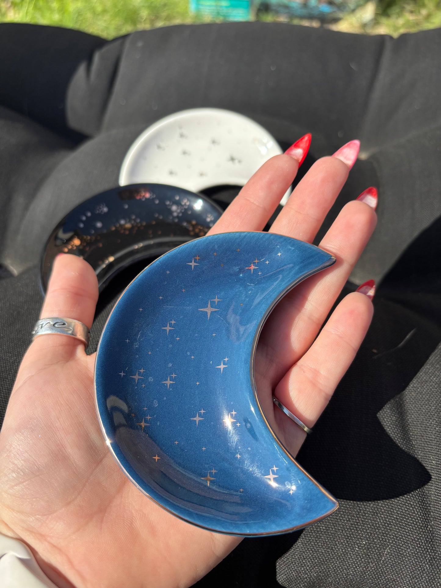 Moon Shaped Trinket Dish