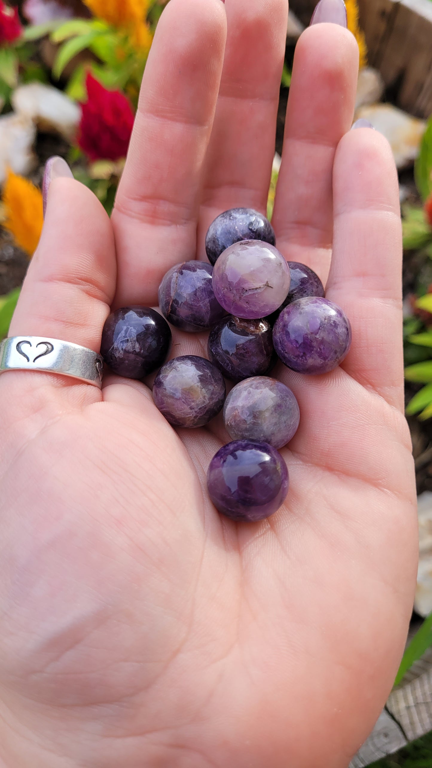 Mini Amethyst Sphere