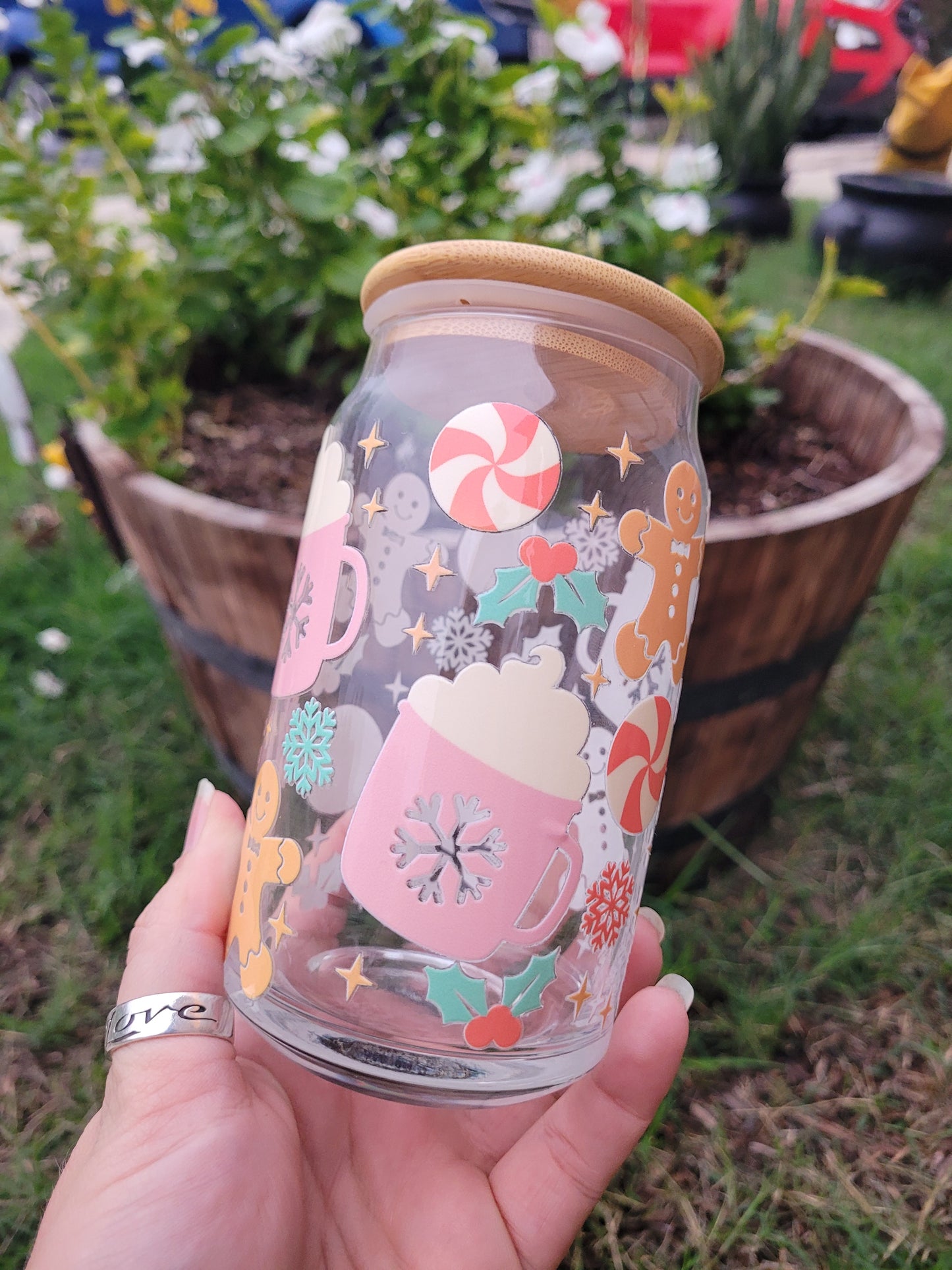 Christmas Cups - 16 oz