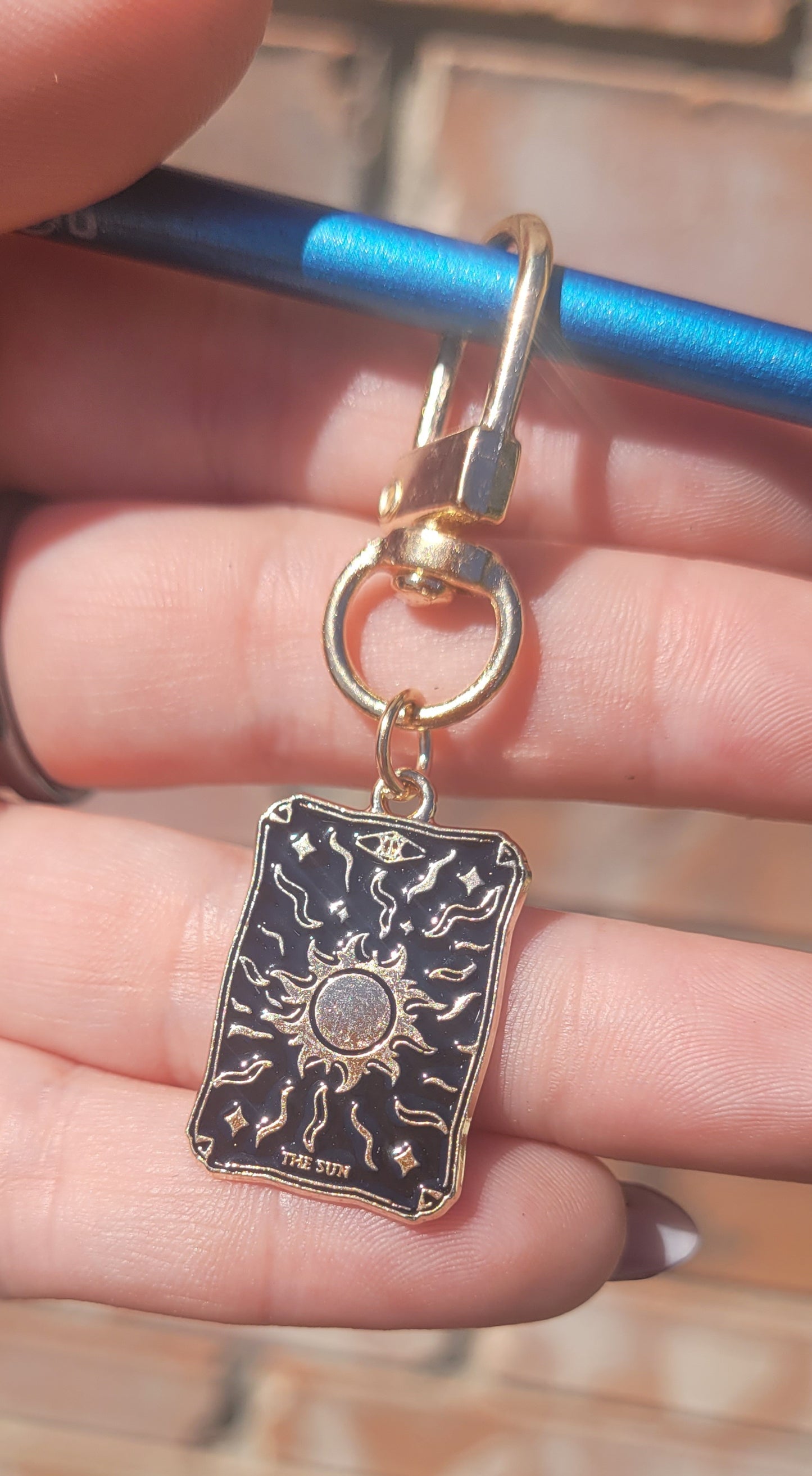 Tarot Card Key Chain