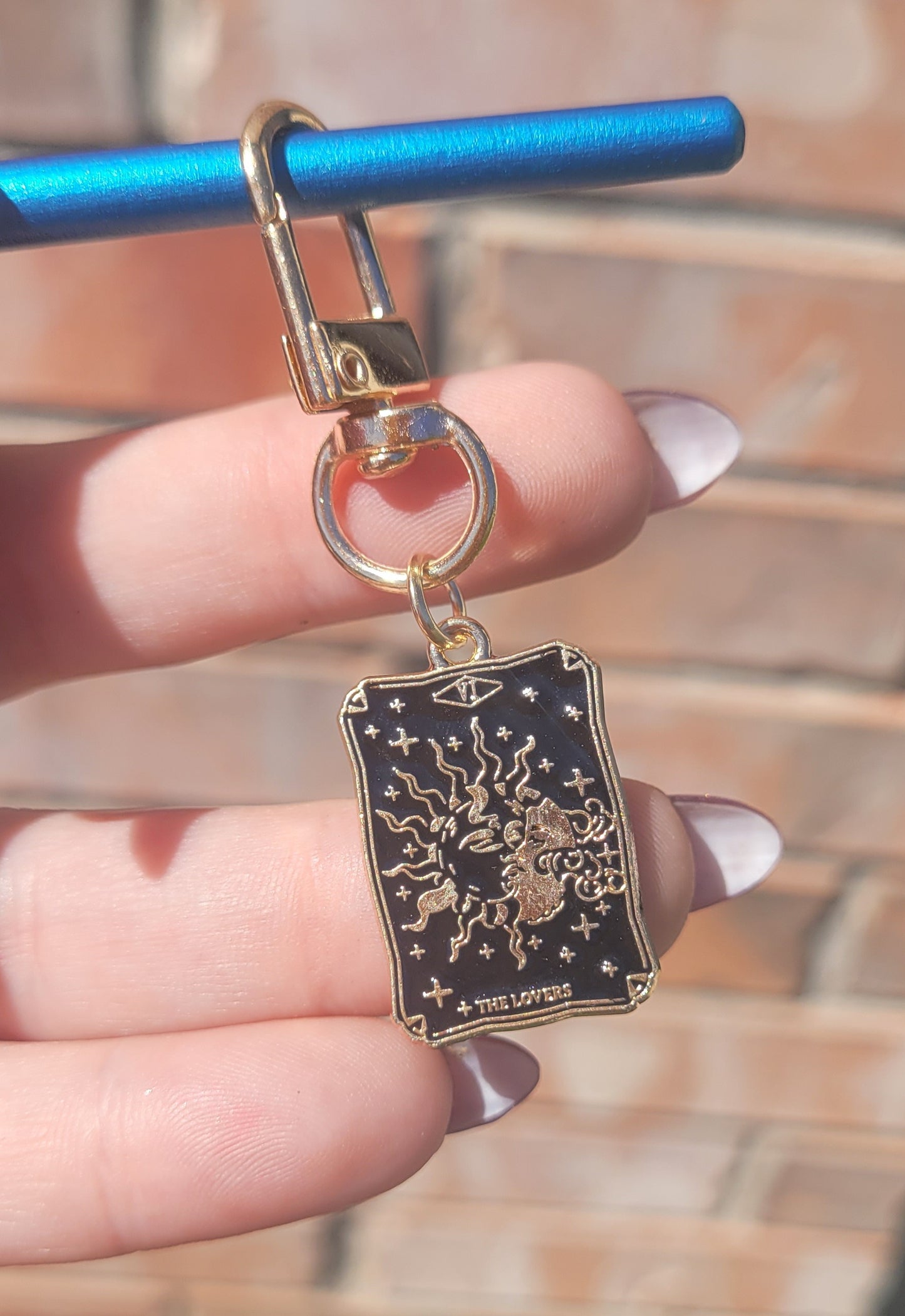 Tarot Card Key Chain