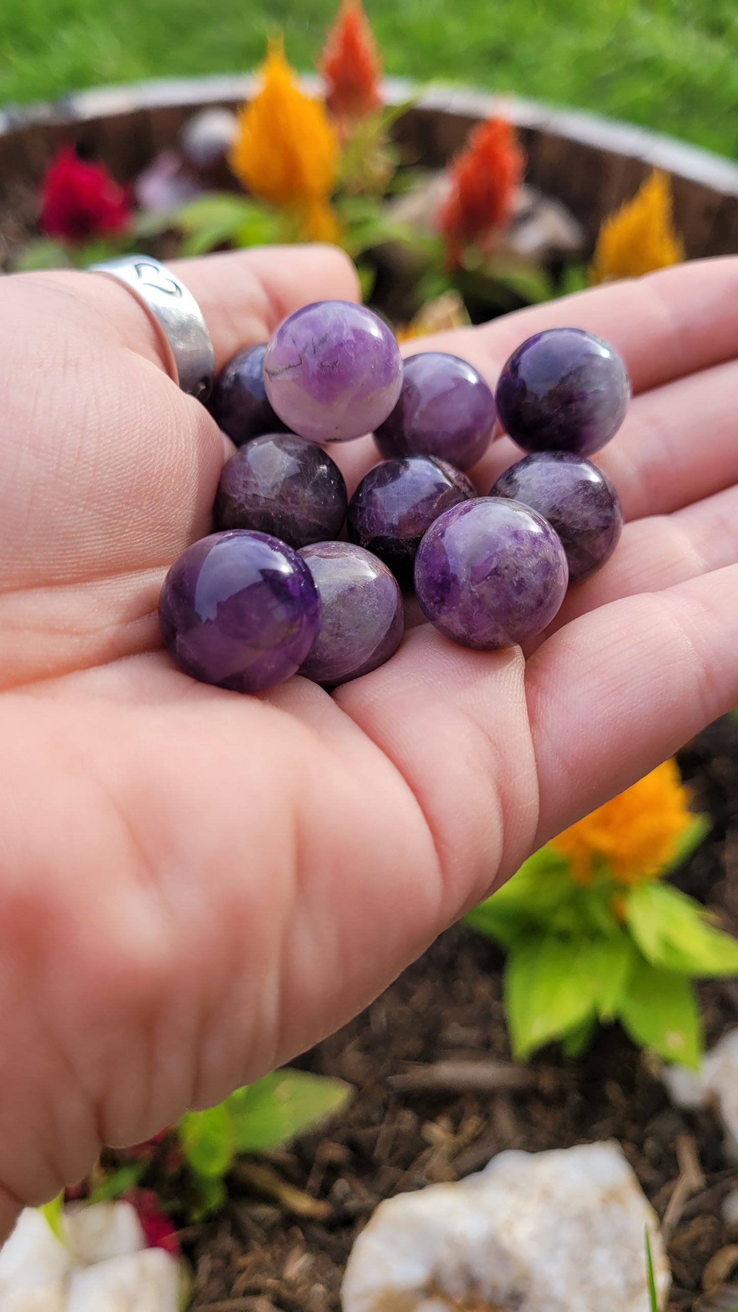 Mini Amethyst Sphere