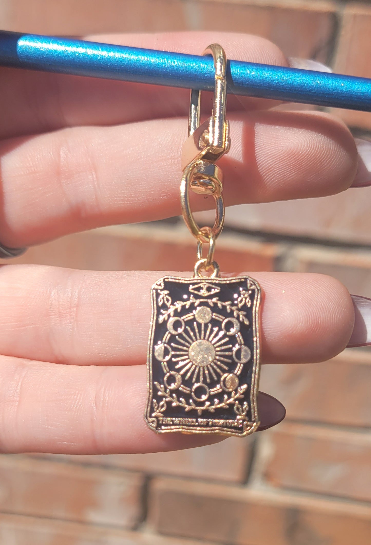 Tarot Card Key Chain
