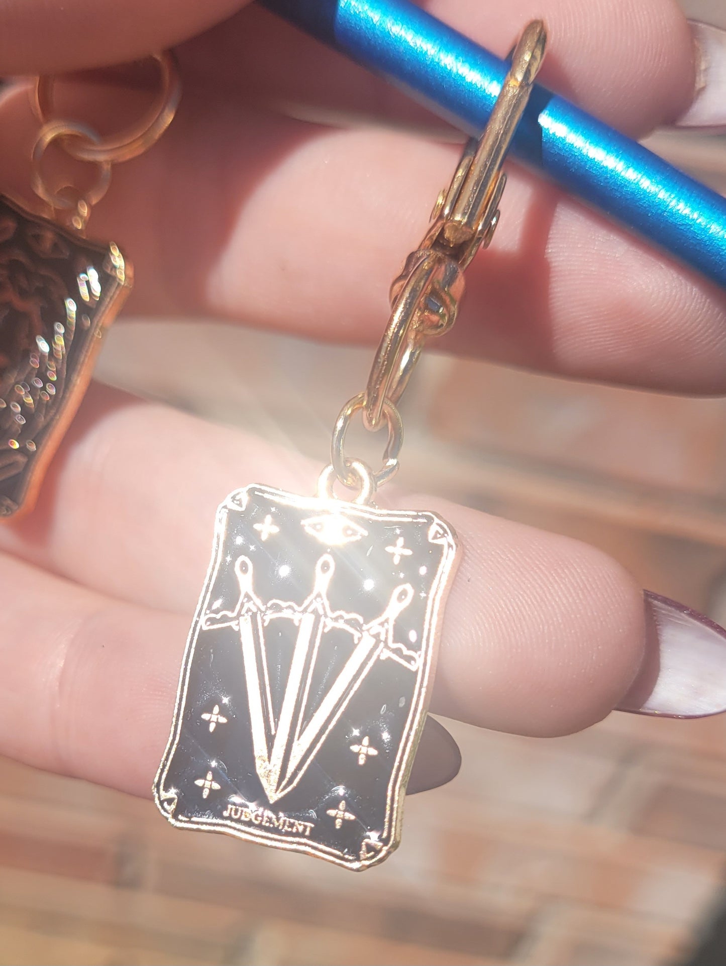 Tarot Card Key Chain