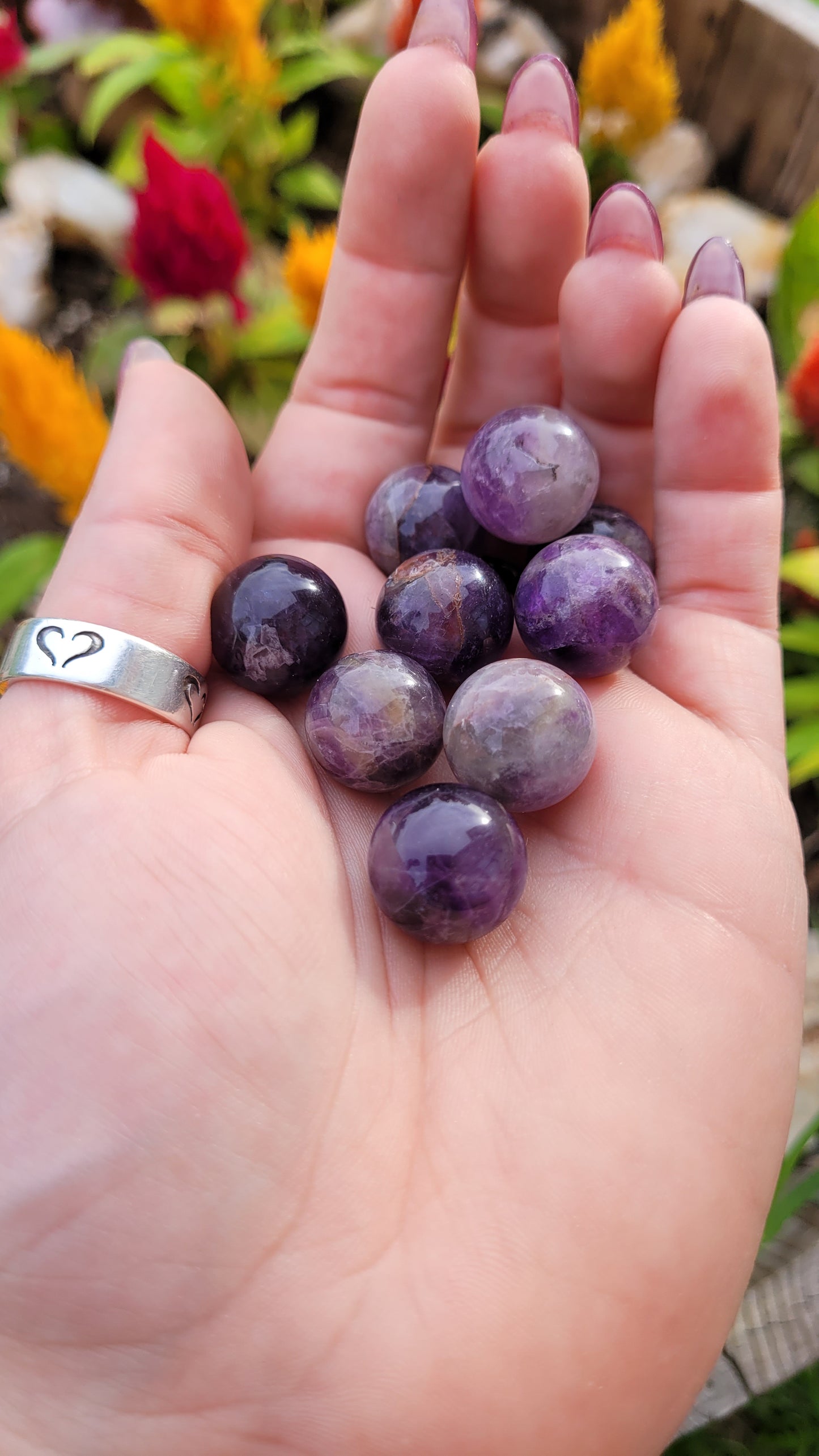 Mini Amethyst Sphere