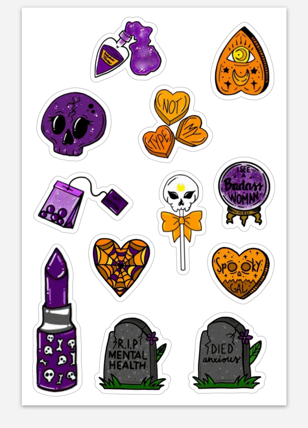 Halloween Sticker Set