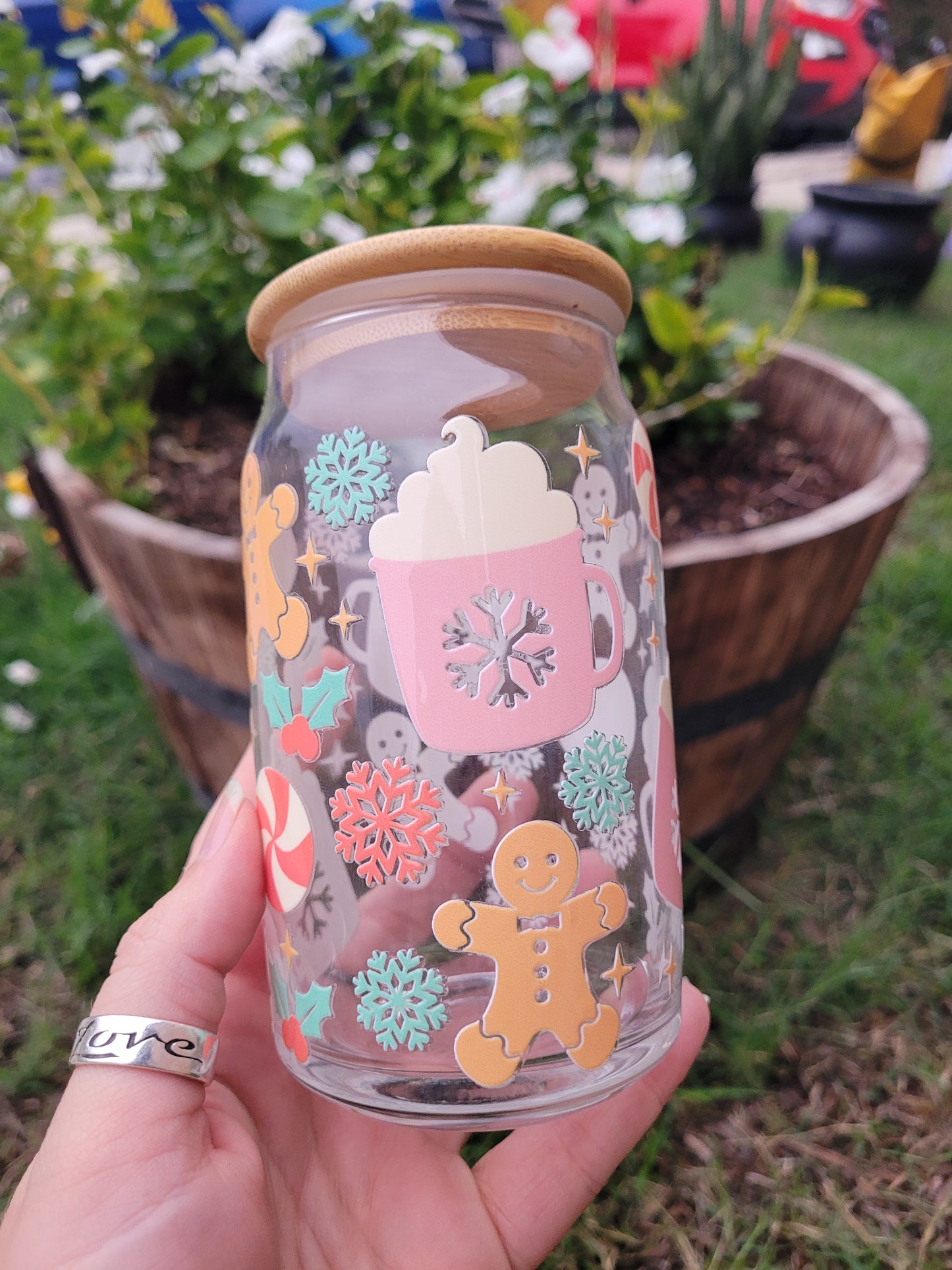 Christmas Cups - 16 oz