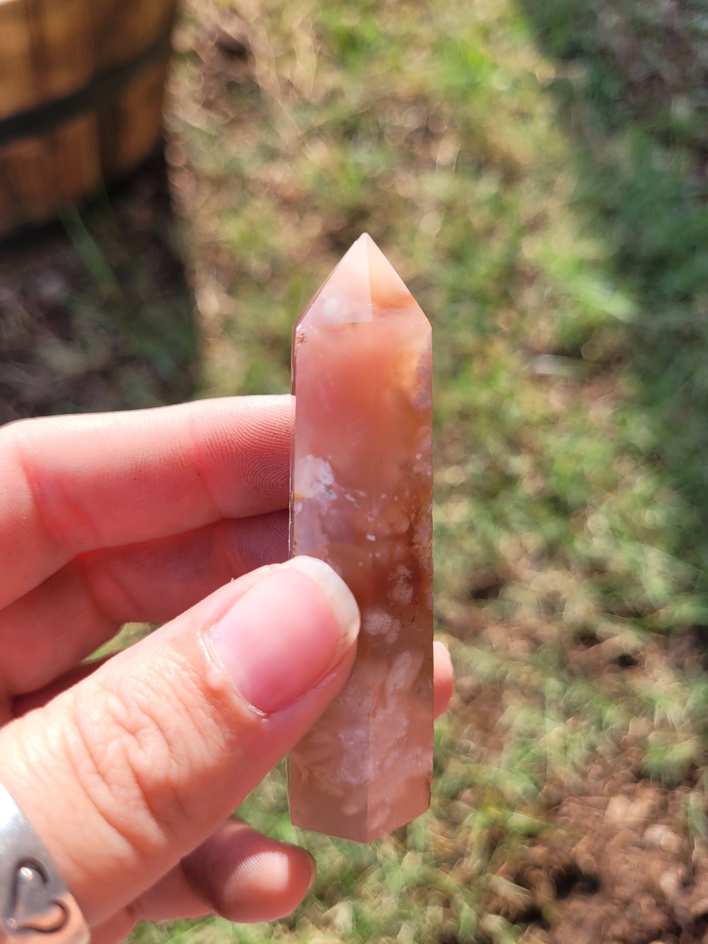 Flower Agate Tower (XSmall)