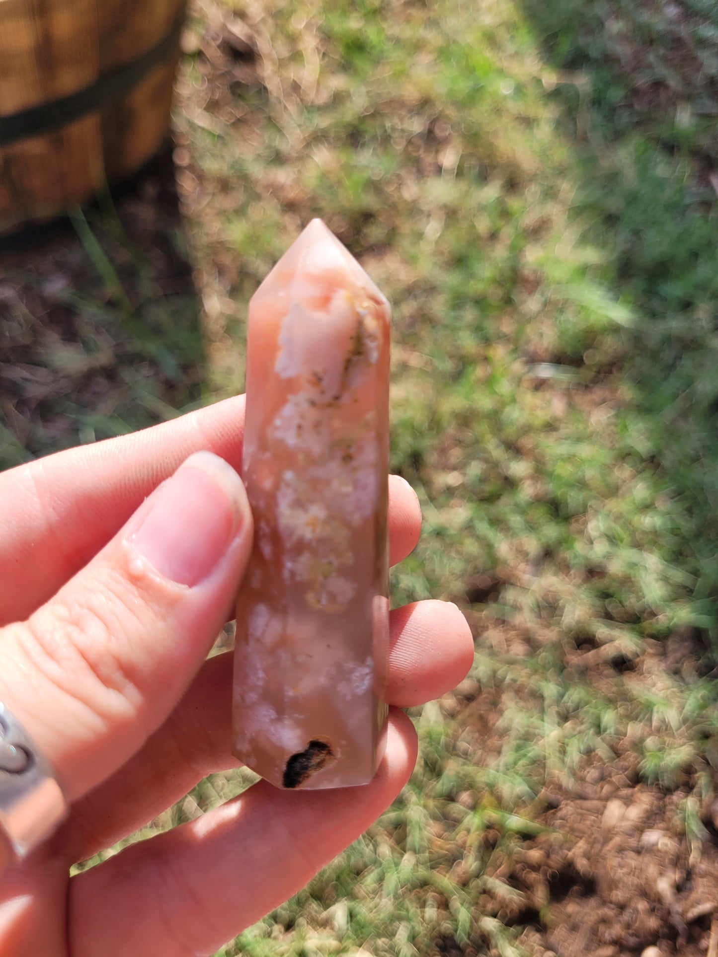 Flower Agate Tower (XSmall)