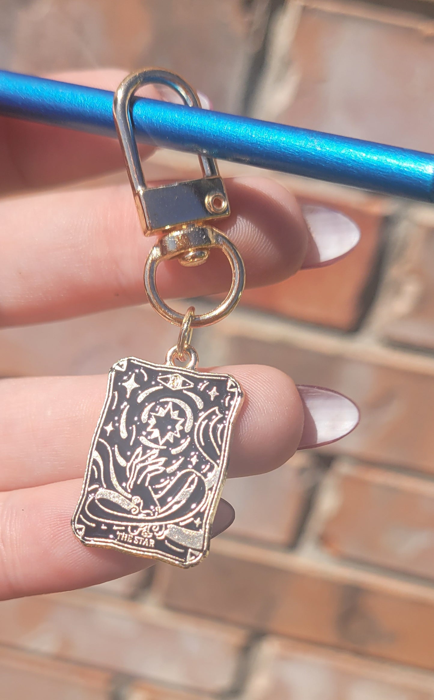 Tarot Card Key Chain