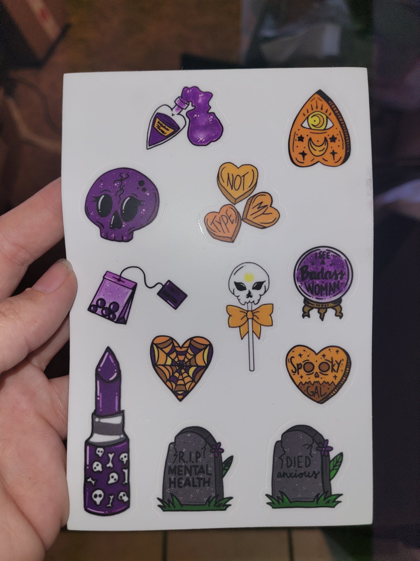 Halloween Sticker Set
