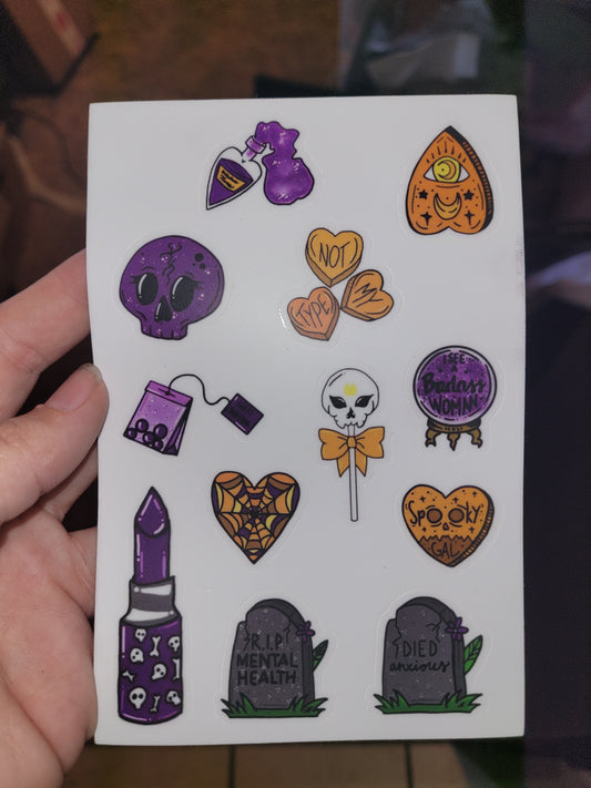 Halloween Sticker Set