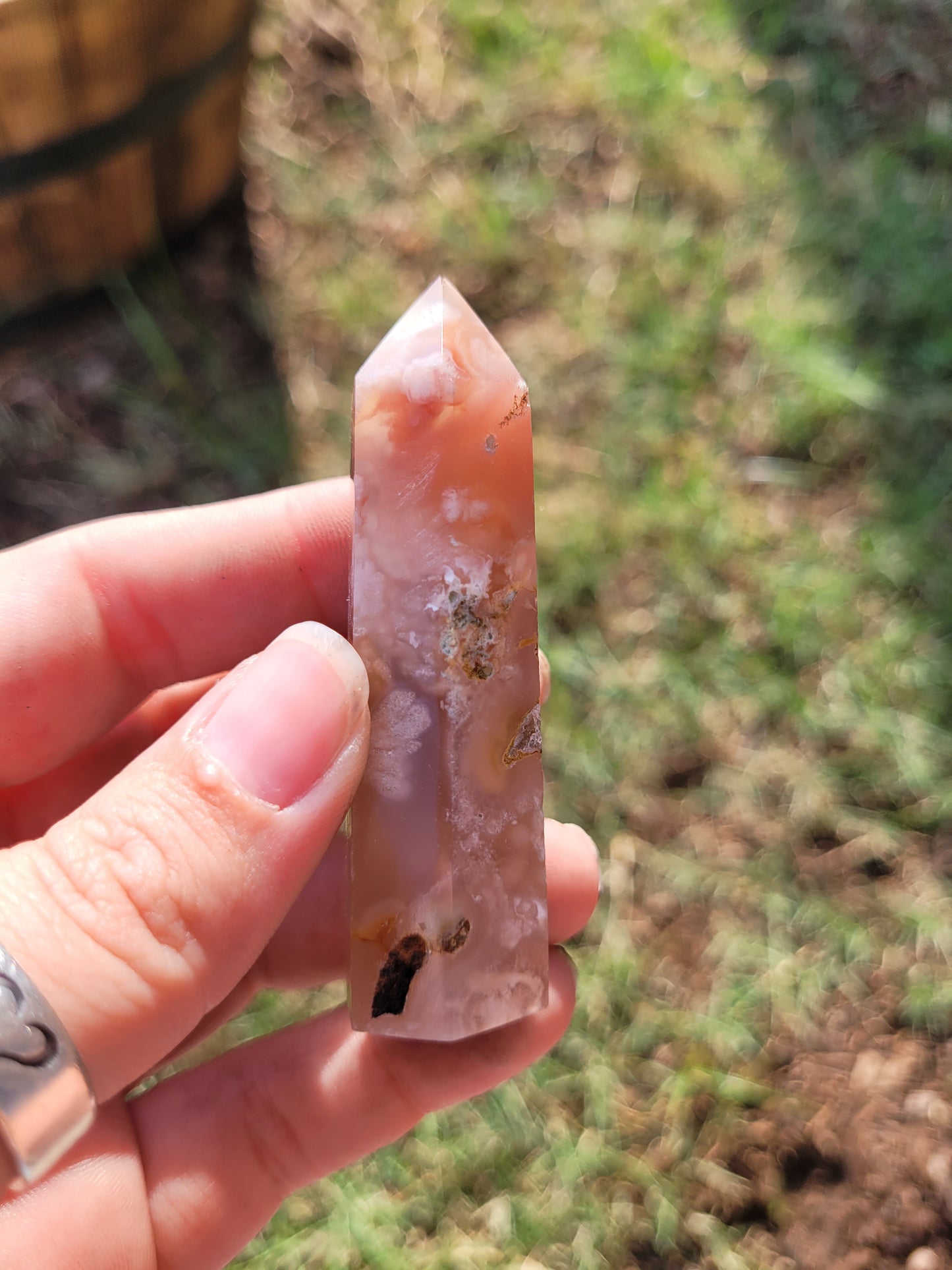 Flower Agate Tower (XSmall)