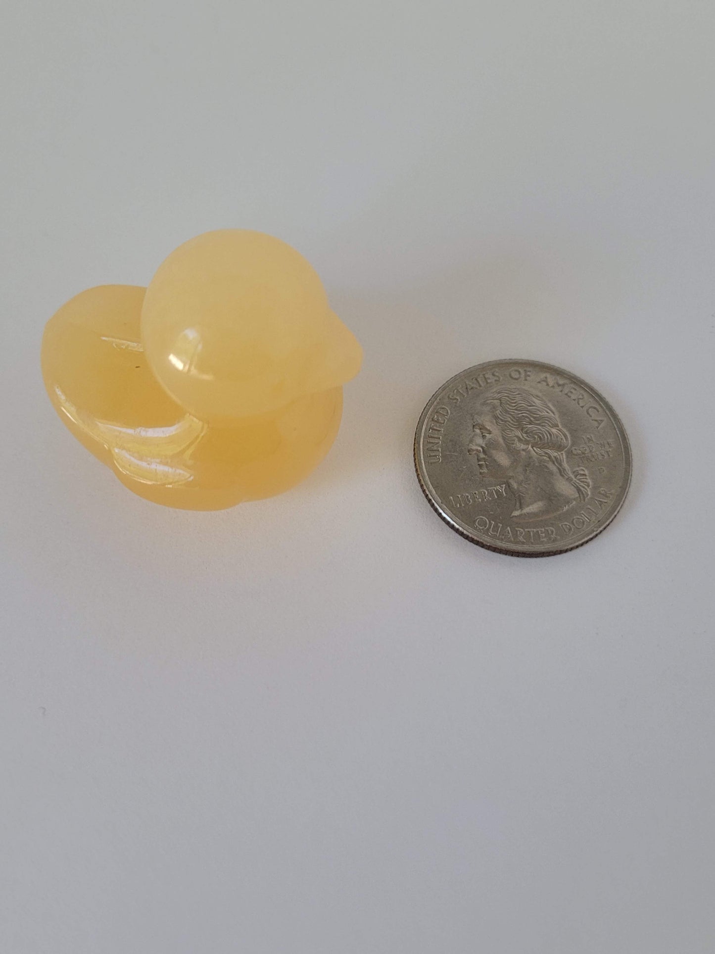 Yellow Calcite Ducks (Small)