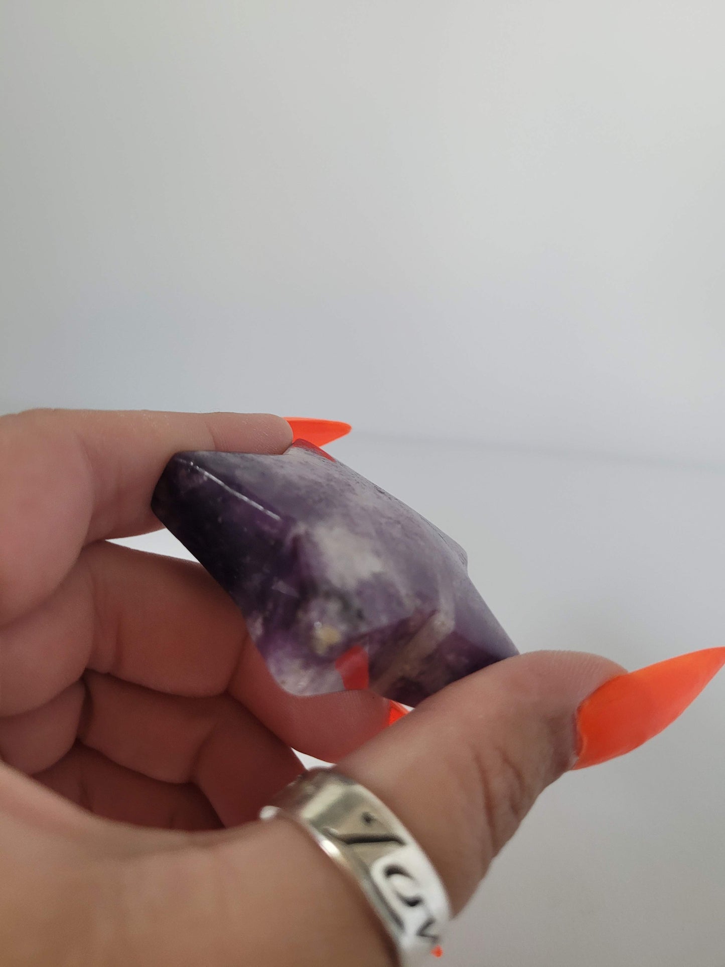 Lepidolite Star Carvings