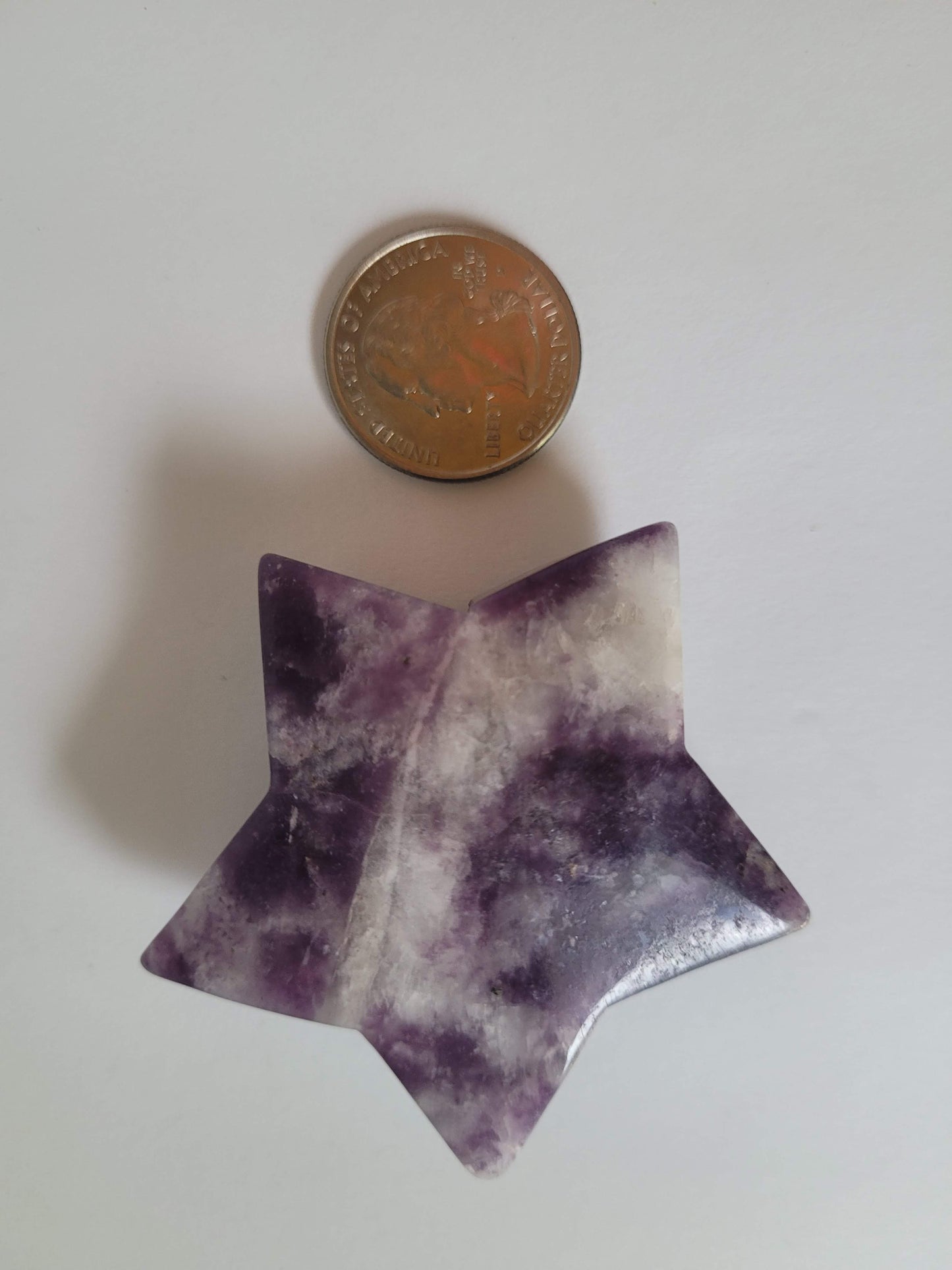 Lepidolite Star Carvings