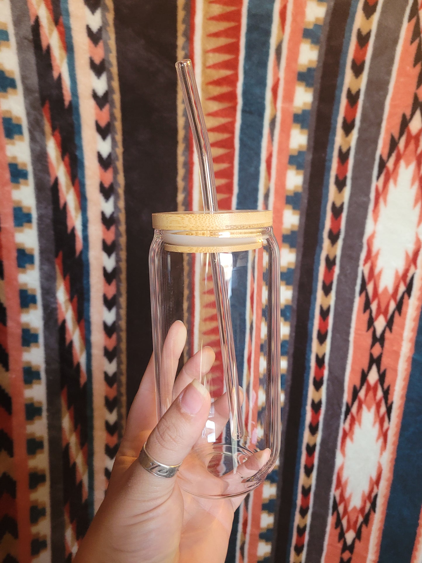 Customizable Glass Cup (Name Only)