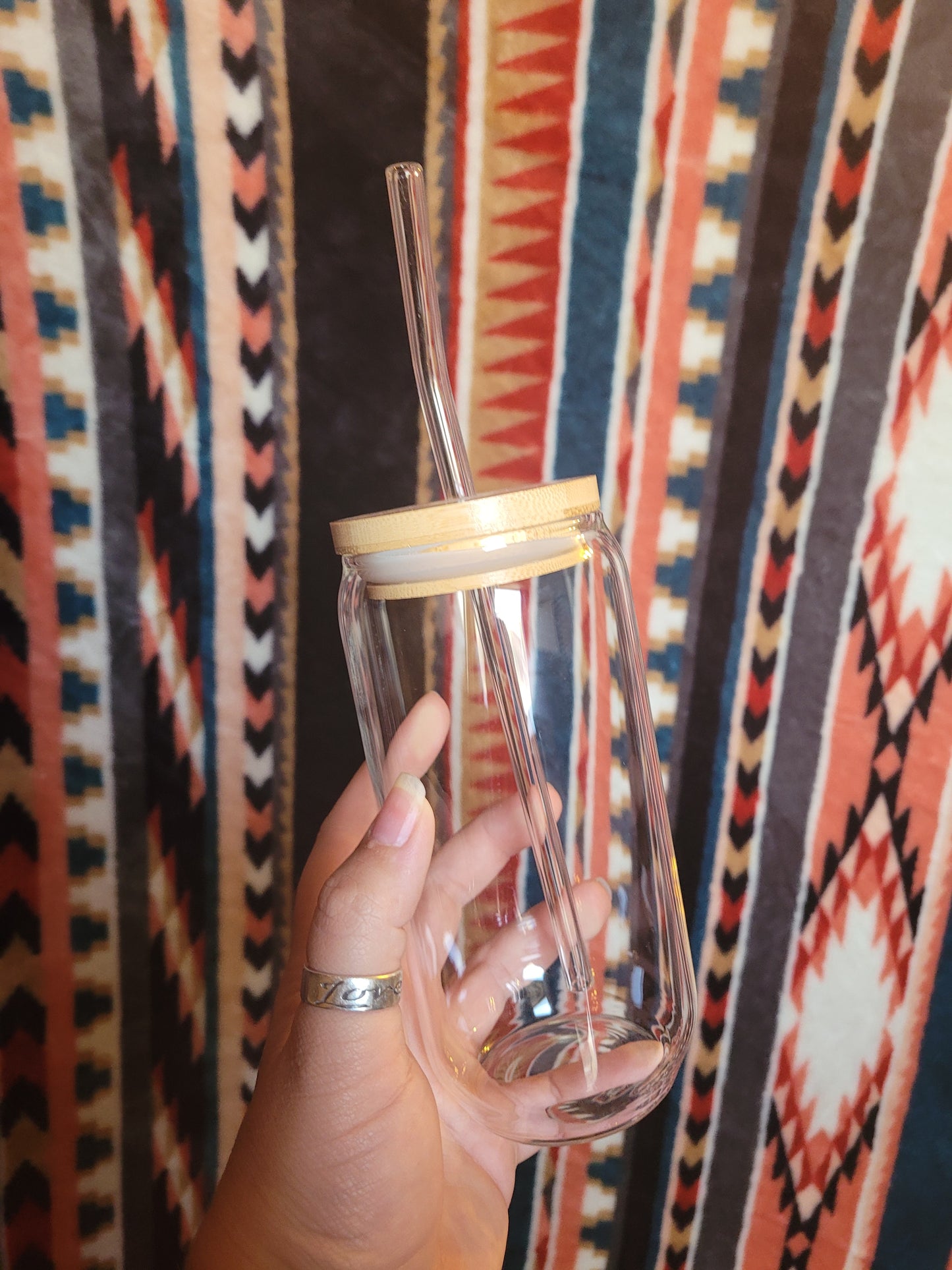 Customizable Glass Cup (Name Only)