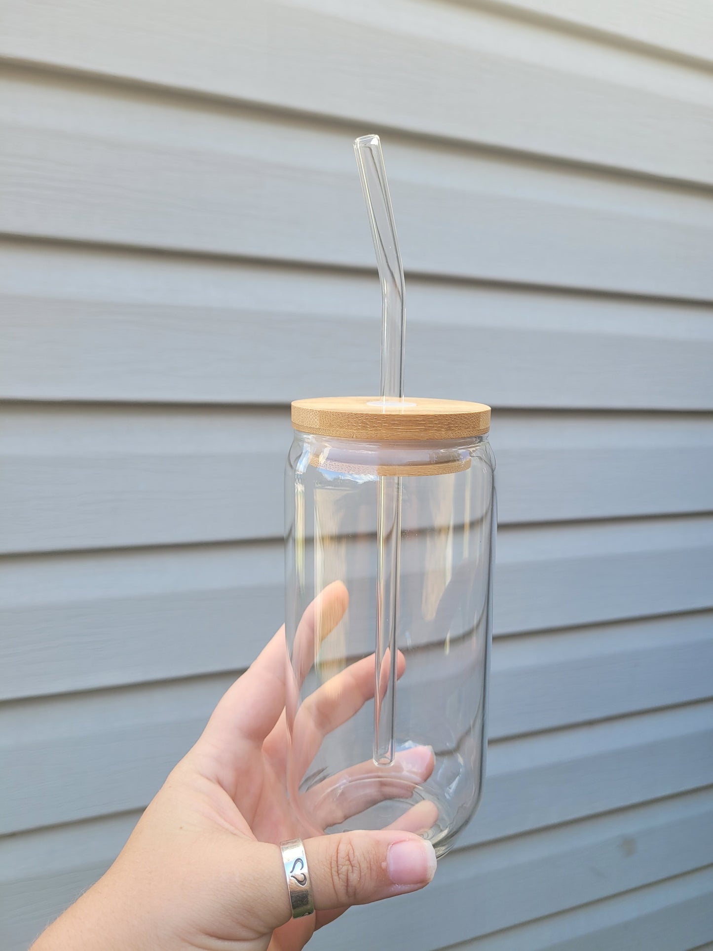 Customizable Glass Cup (Your Logo)