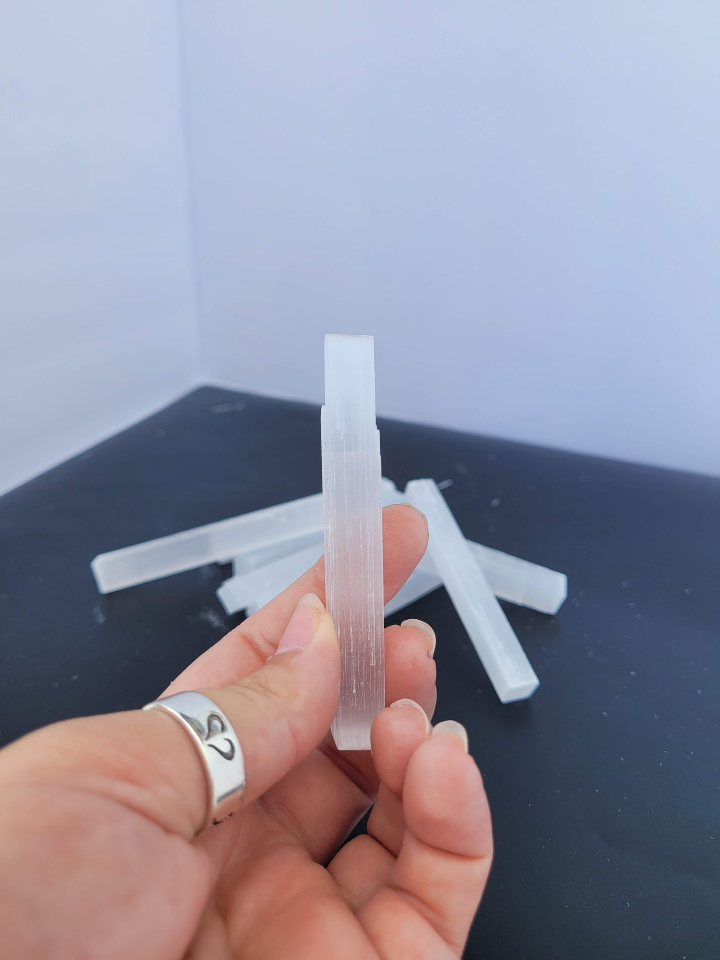 Selenite Wand