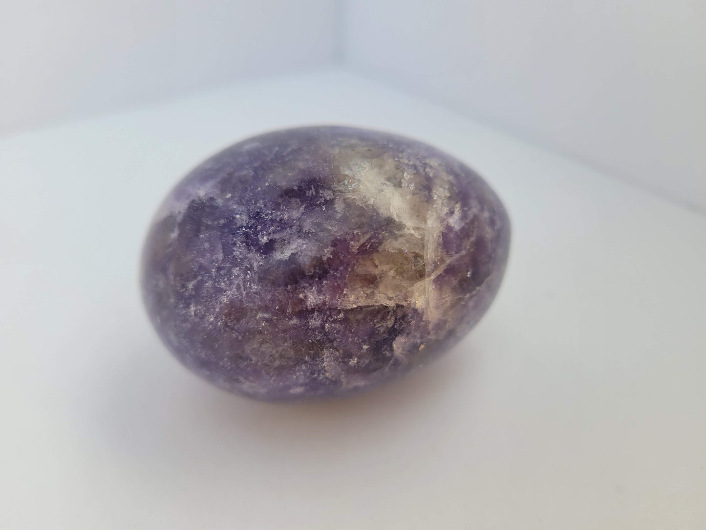 Lepidolite Palm Stone (Large)
